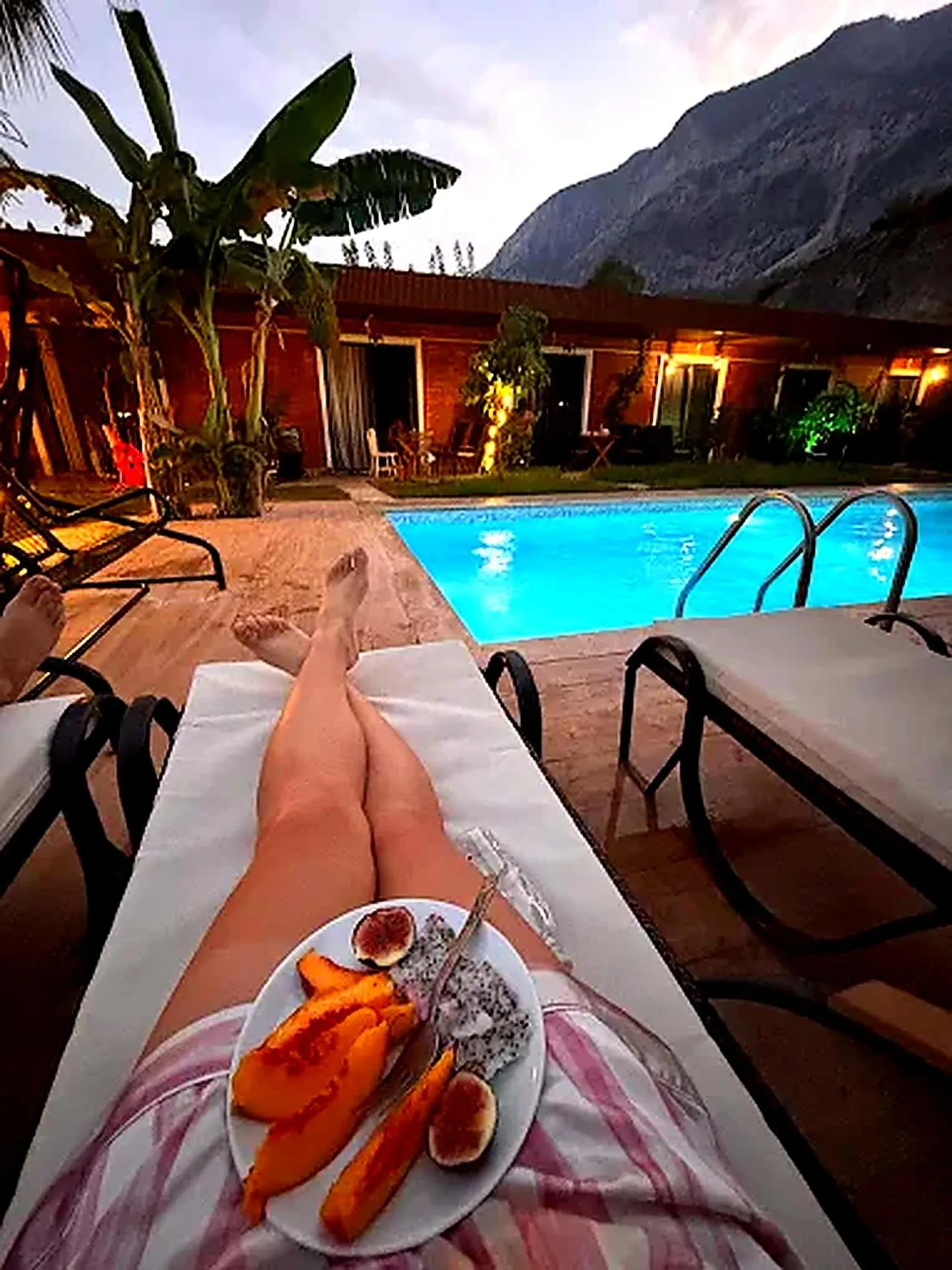 Pool view in Terra Garden Hotel