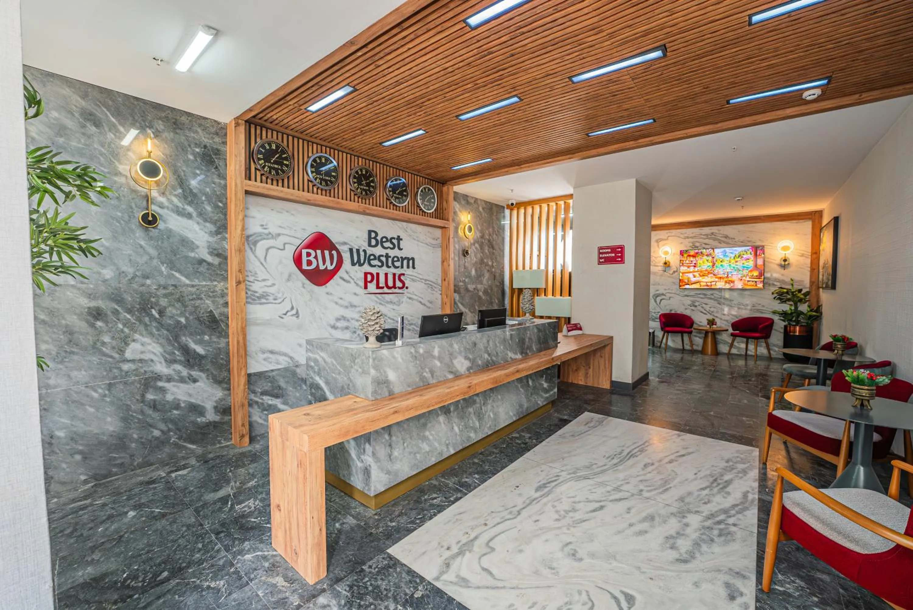 Lobby or reception in Best Western Plus Hotel & Residences Istanbul