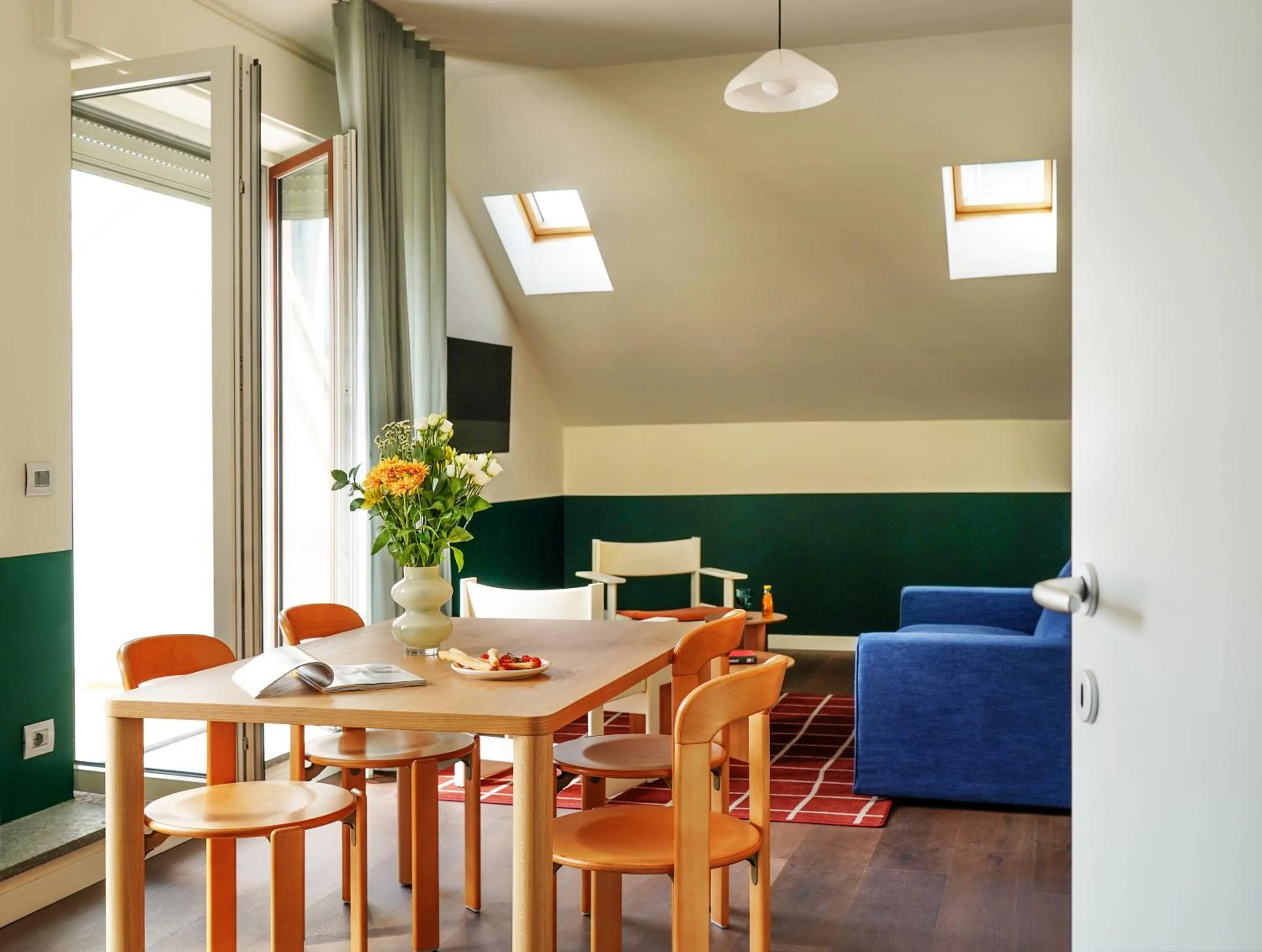 Dining area in Numa Milan Sempione