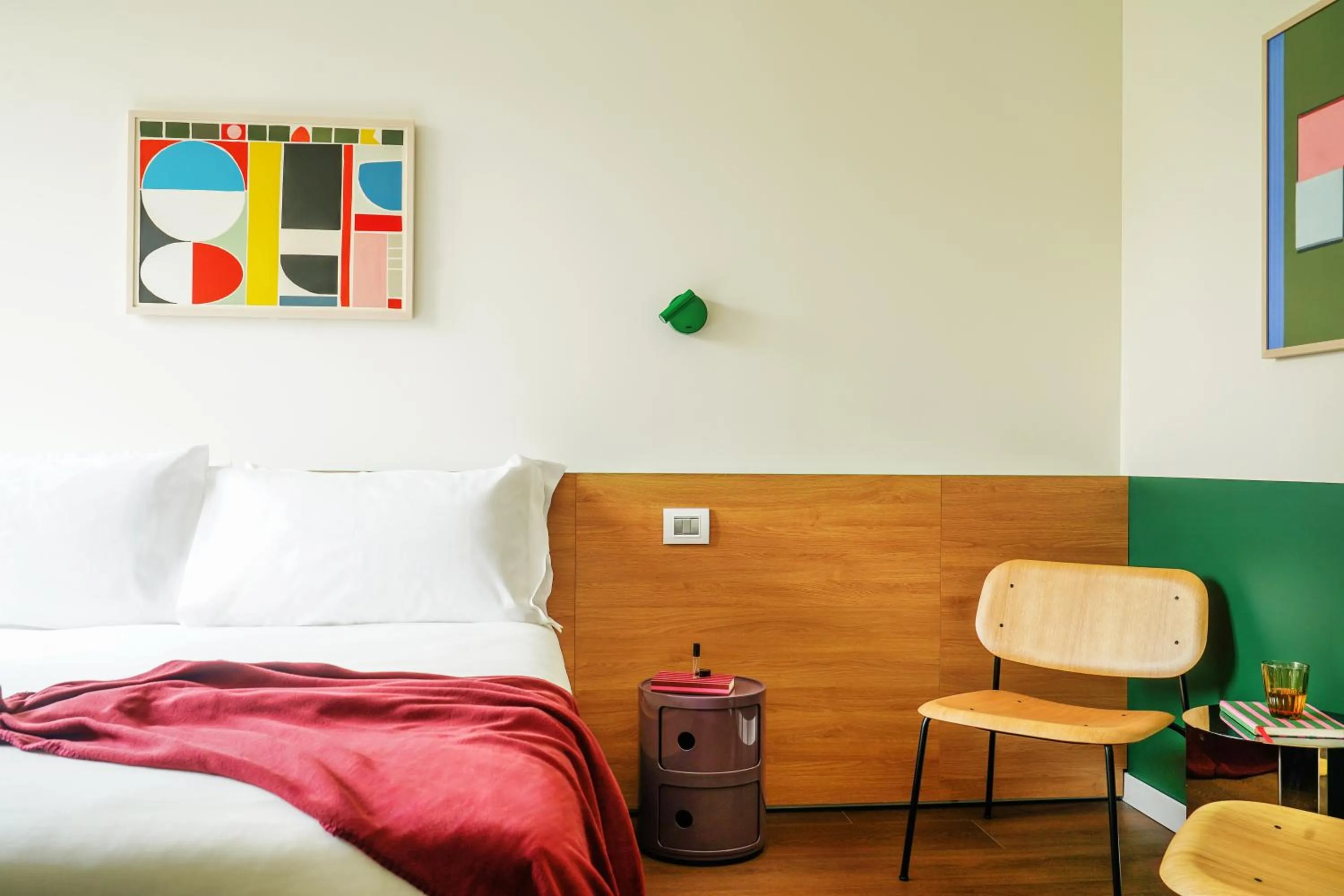 Bed in Numa Milan Sempione