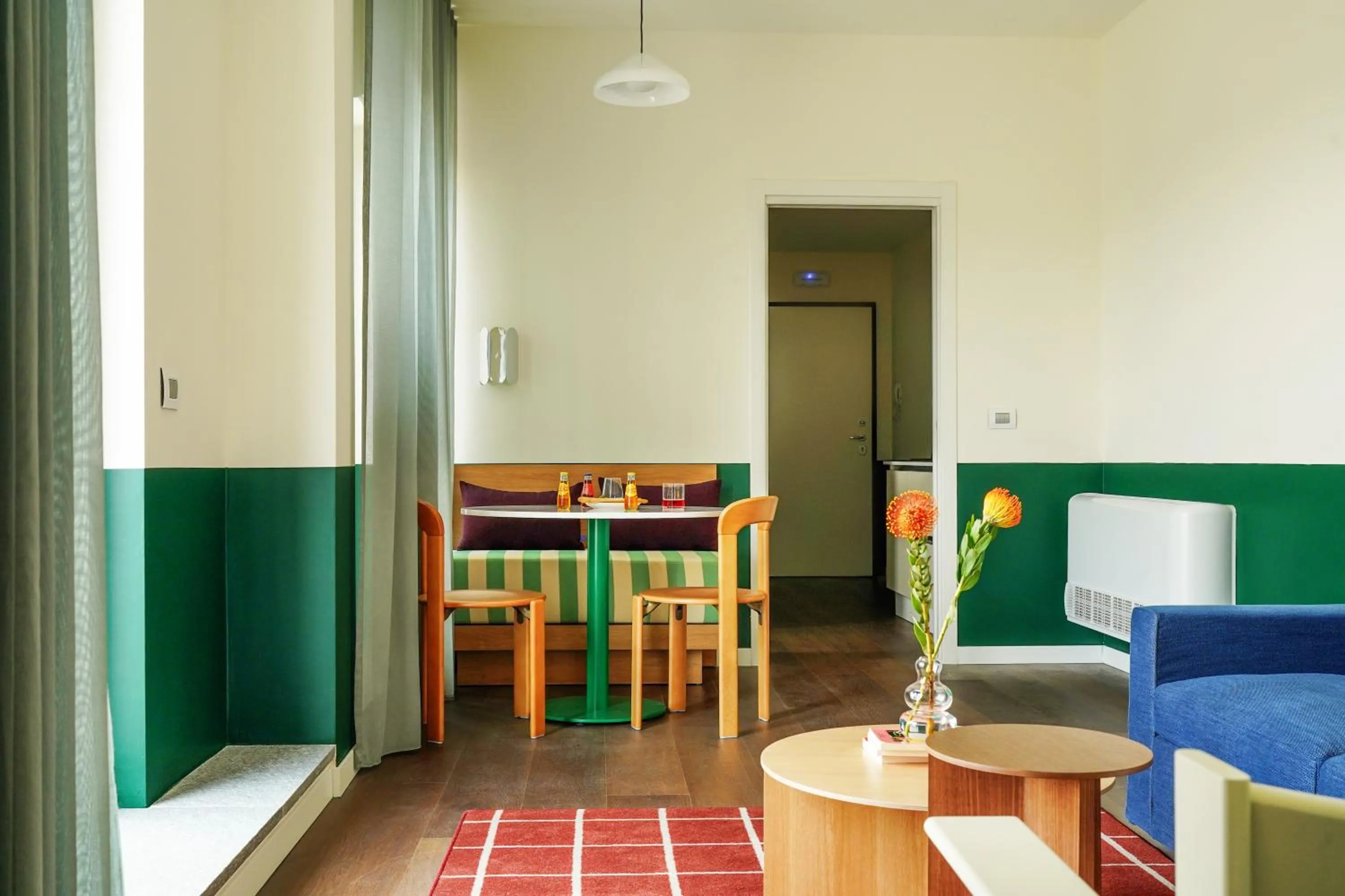 Dining area in Numa Milan Sempione