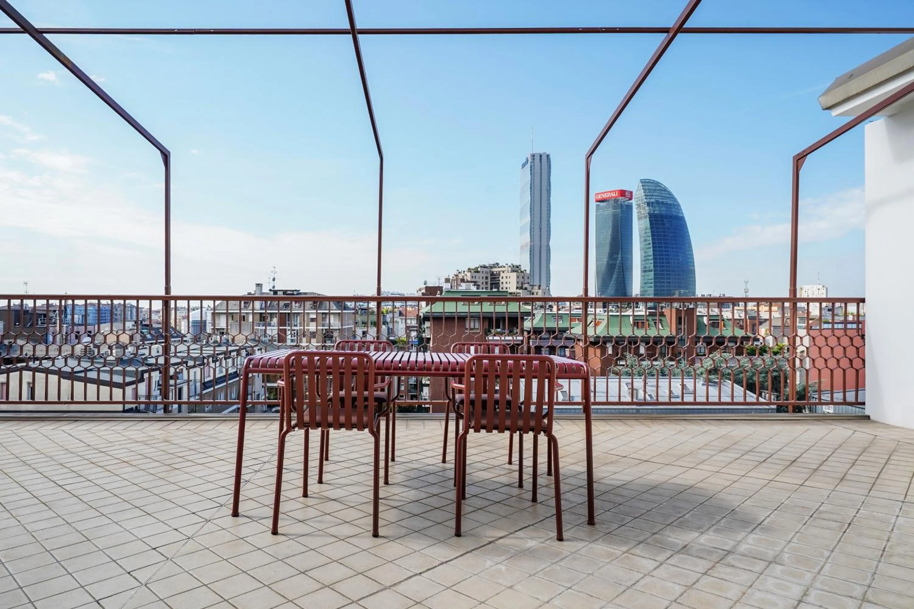 Balcony/Terrace in Numa Milan Sempione