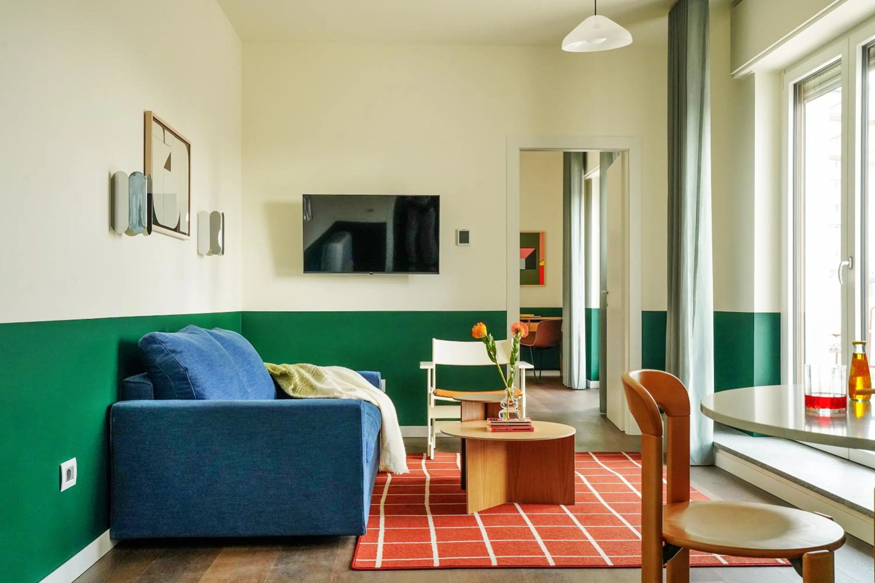 Seating area in Numa Milan Sempione