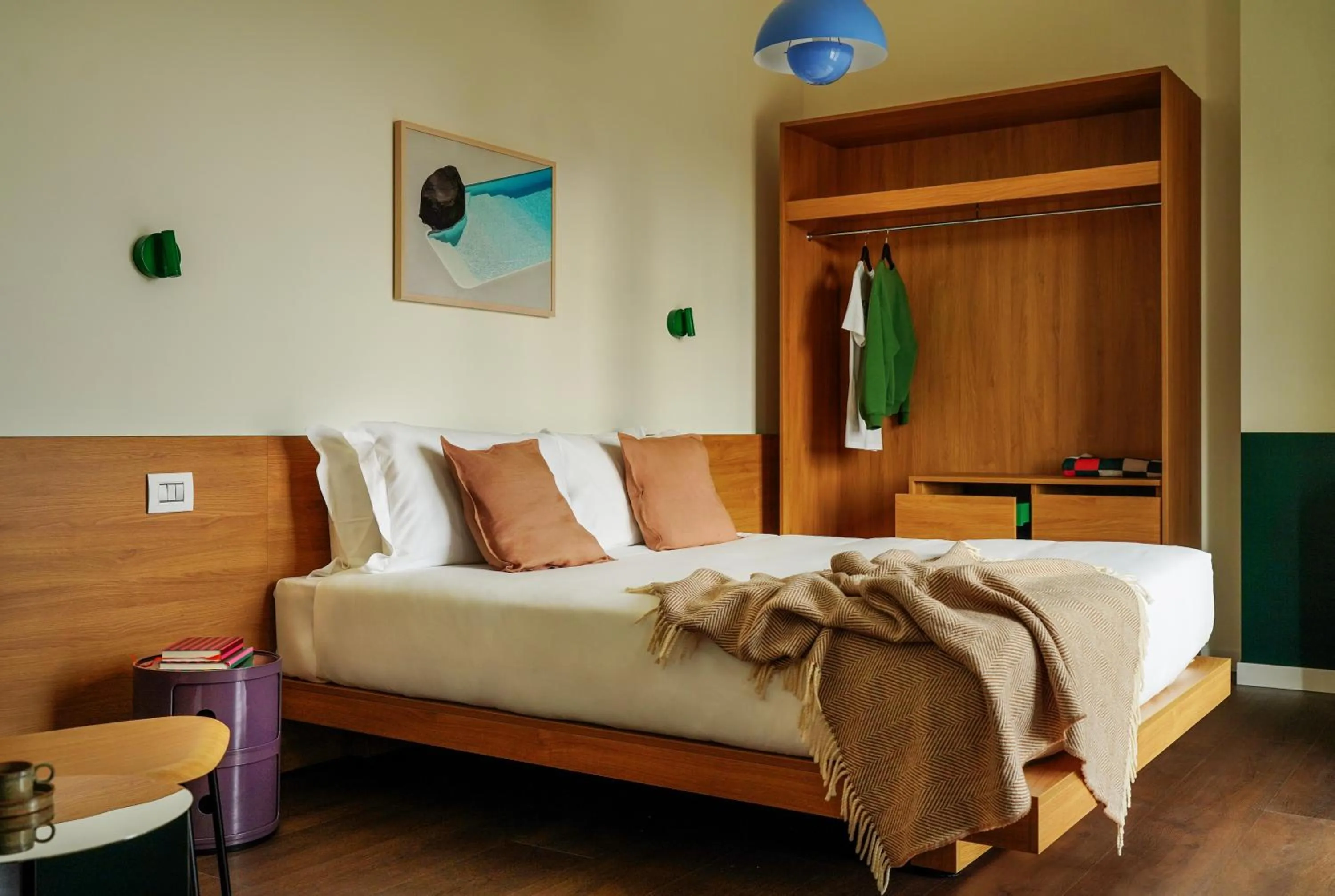 Bed in Numa Milan Sempione