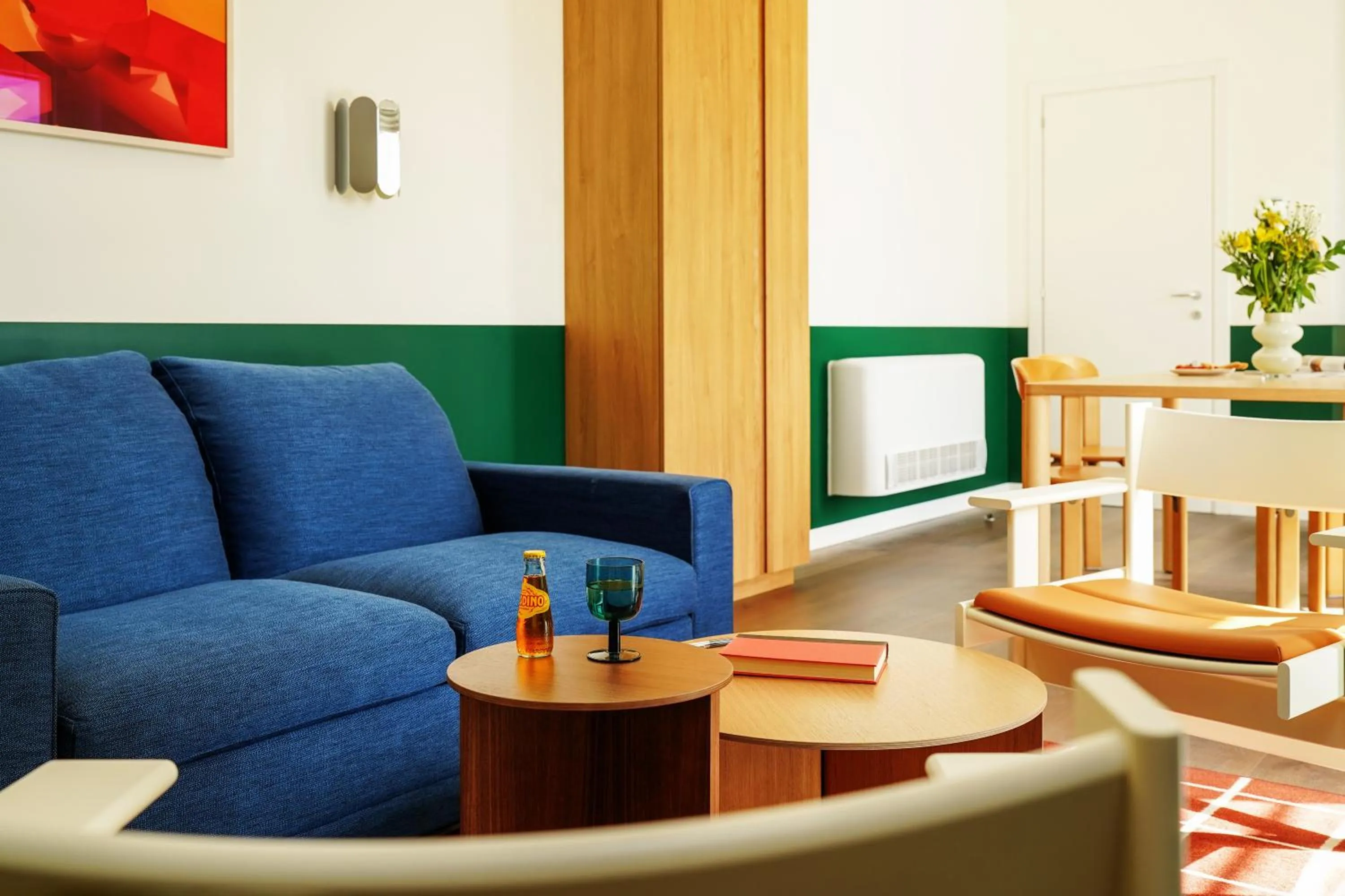 Seating area in Numa Milan Sempione