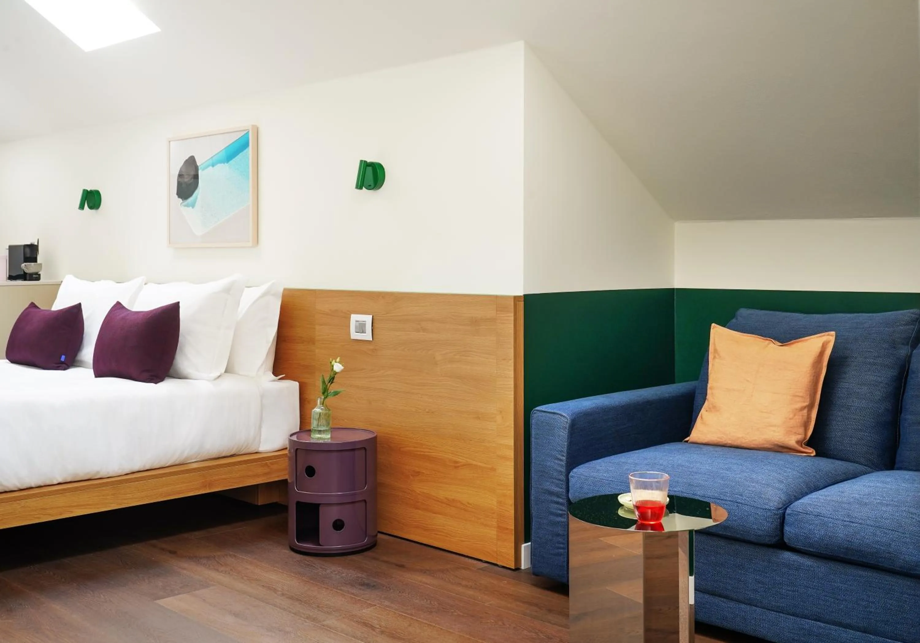 Bed in Numa Milan Sempione