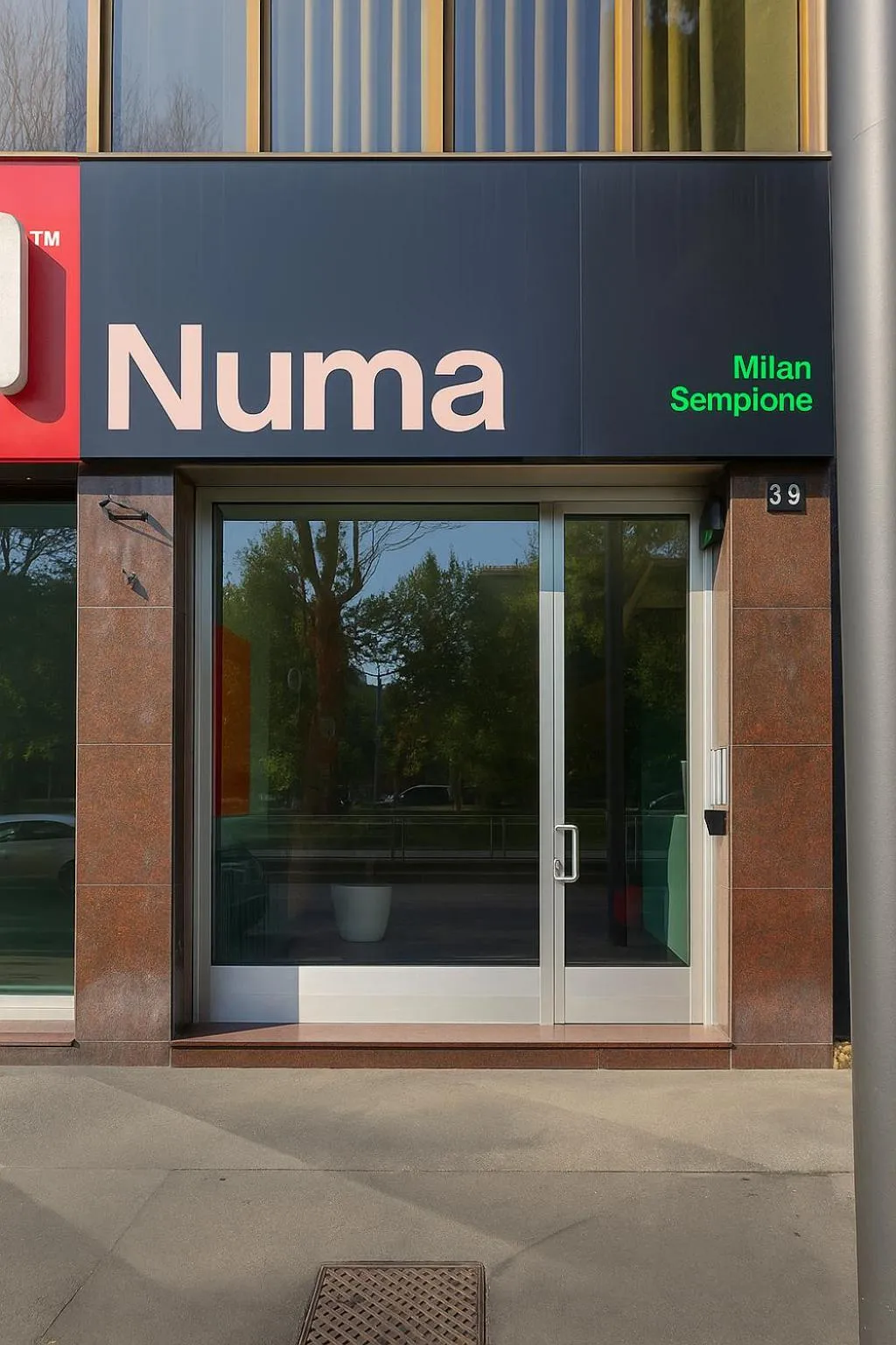 Property building in Numa Milan Sempione