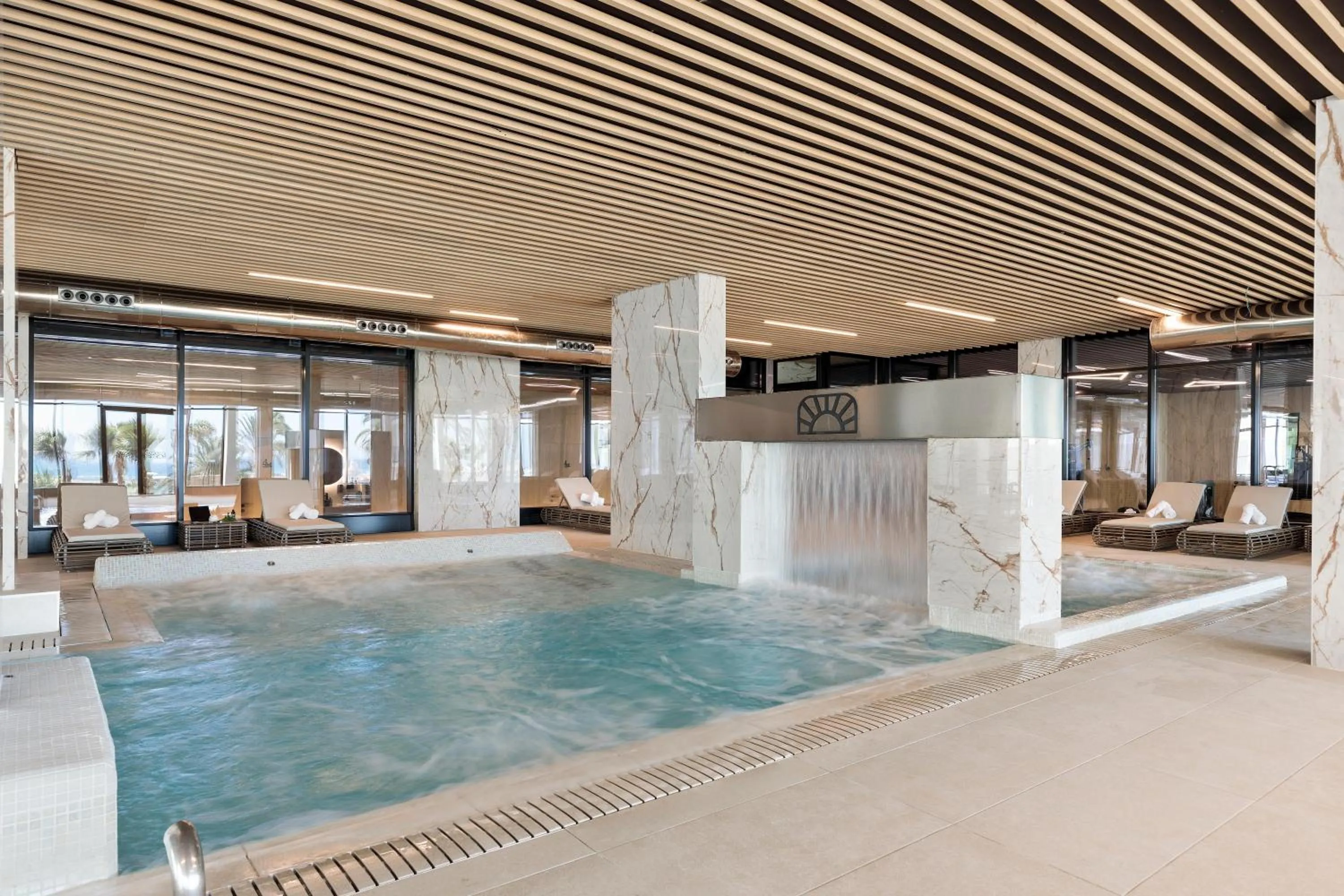 Hot Spring Bath in Hotel Best Triton