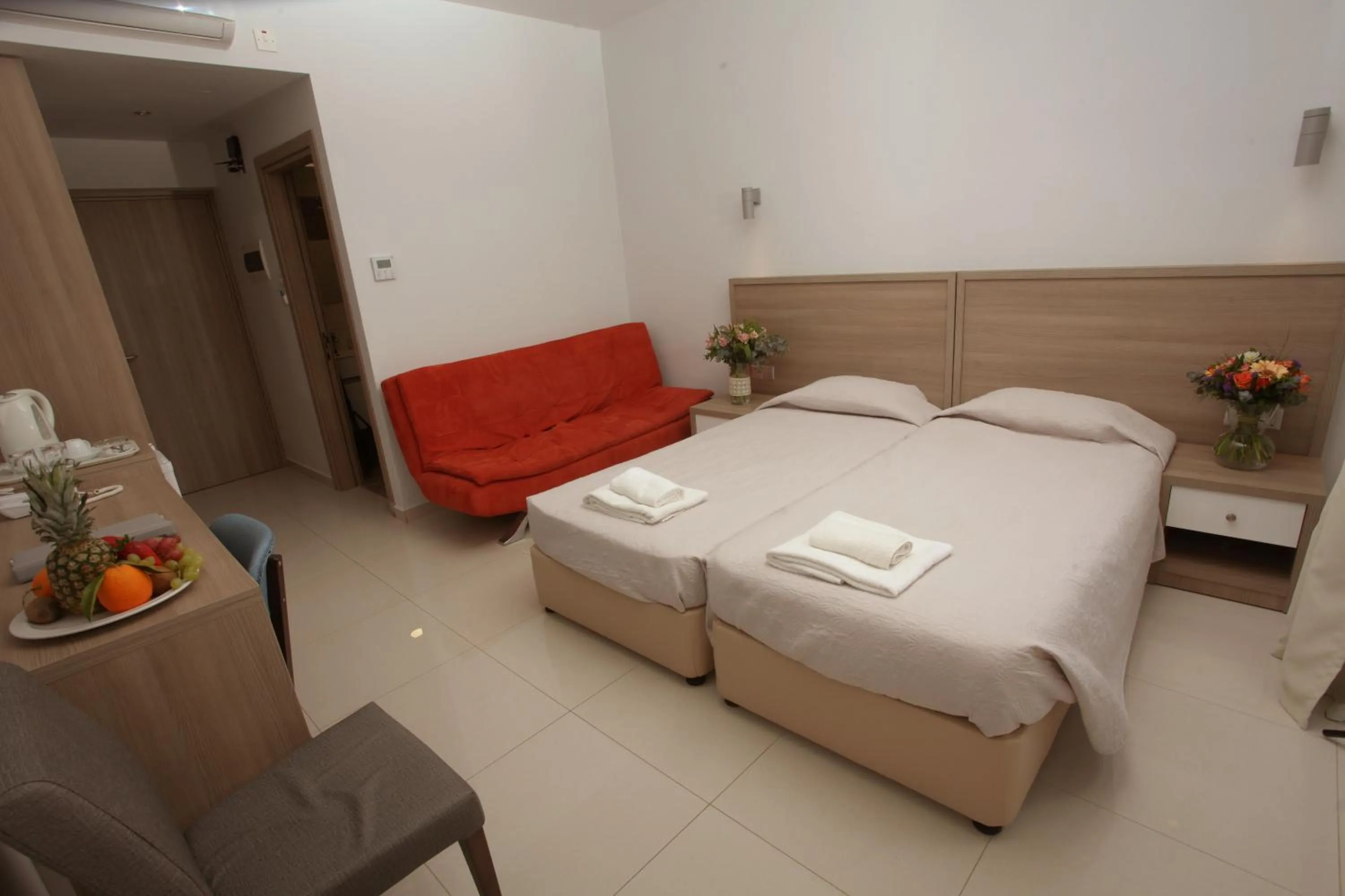 Bed in Bellini Hotel