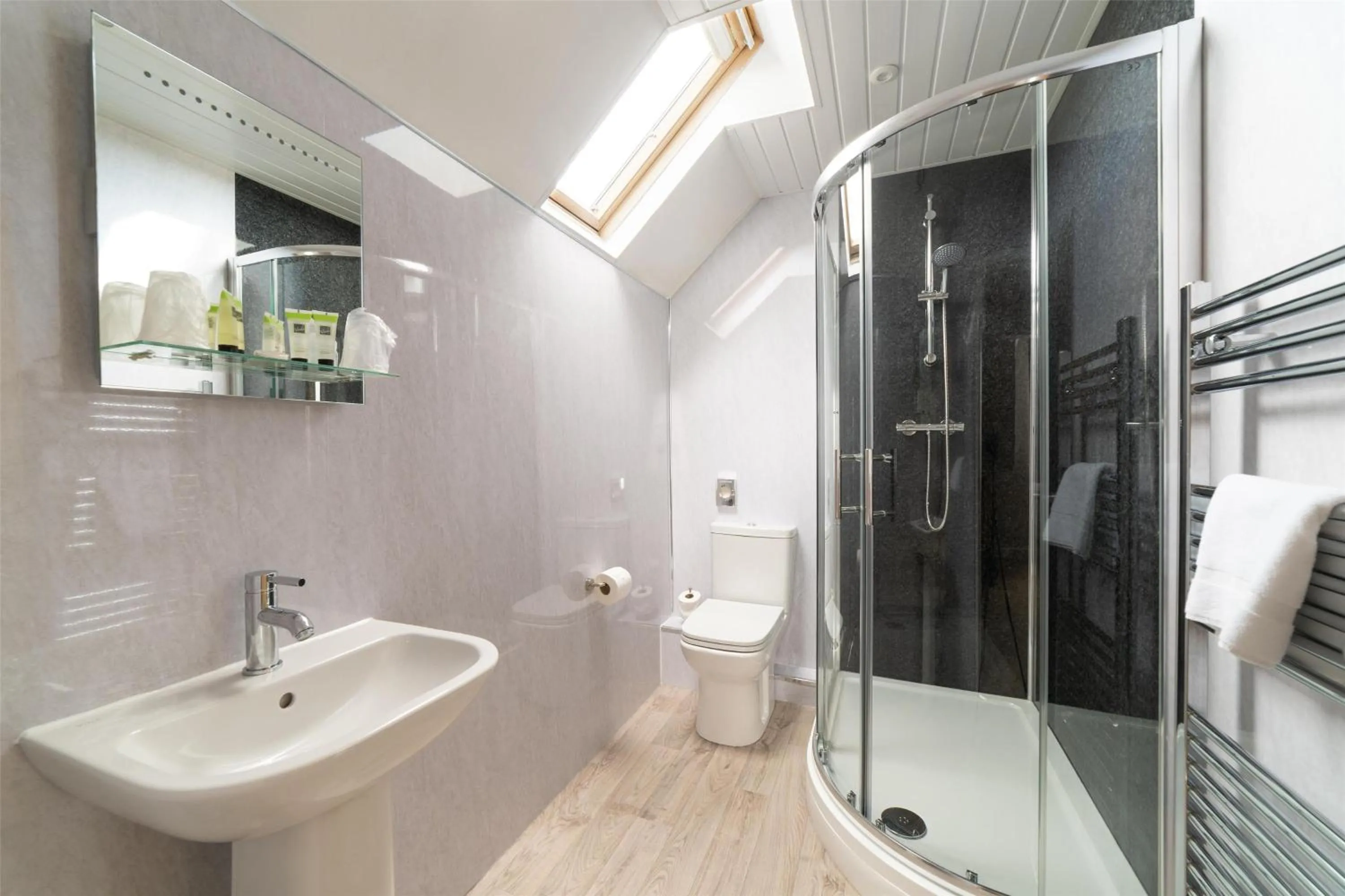 Shower in The Lakeland Kendal Hotel, Sure Hotel Collection by Best Western