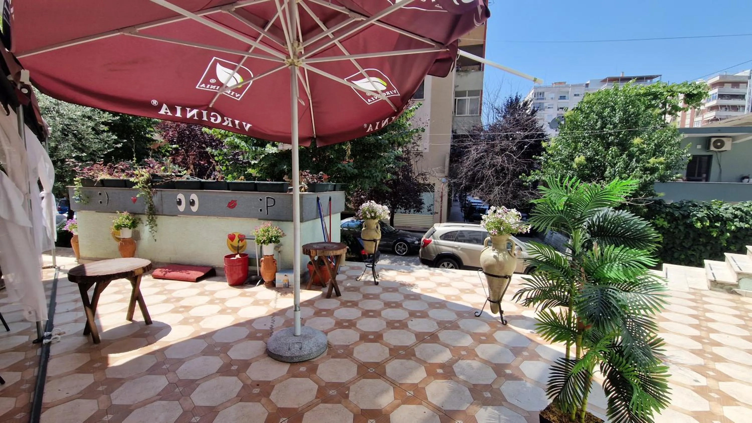 Seating area in Frekel Hotel