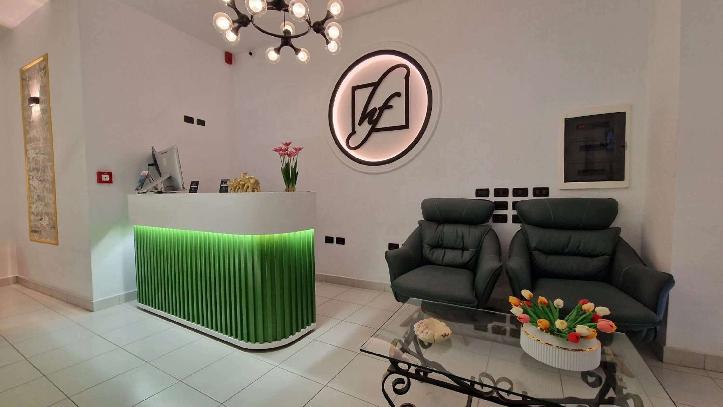 Lobby or reception in Frekel Hotel