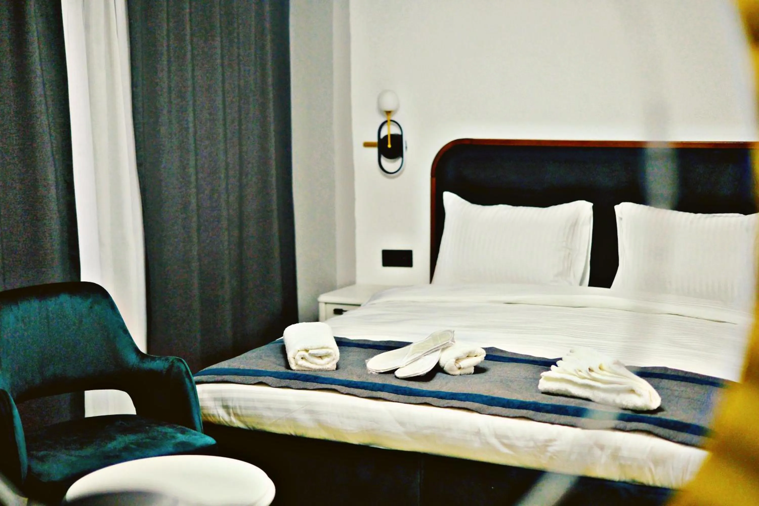 Bed in the saint hotel