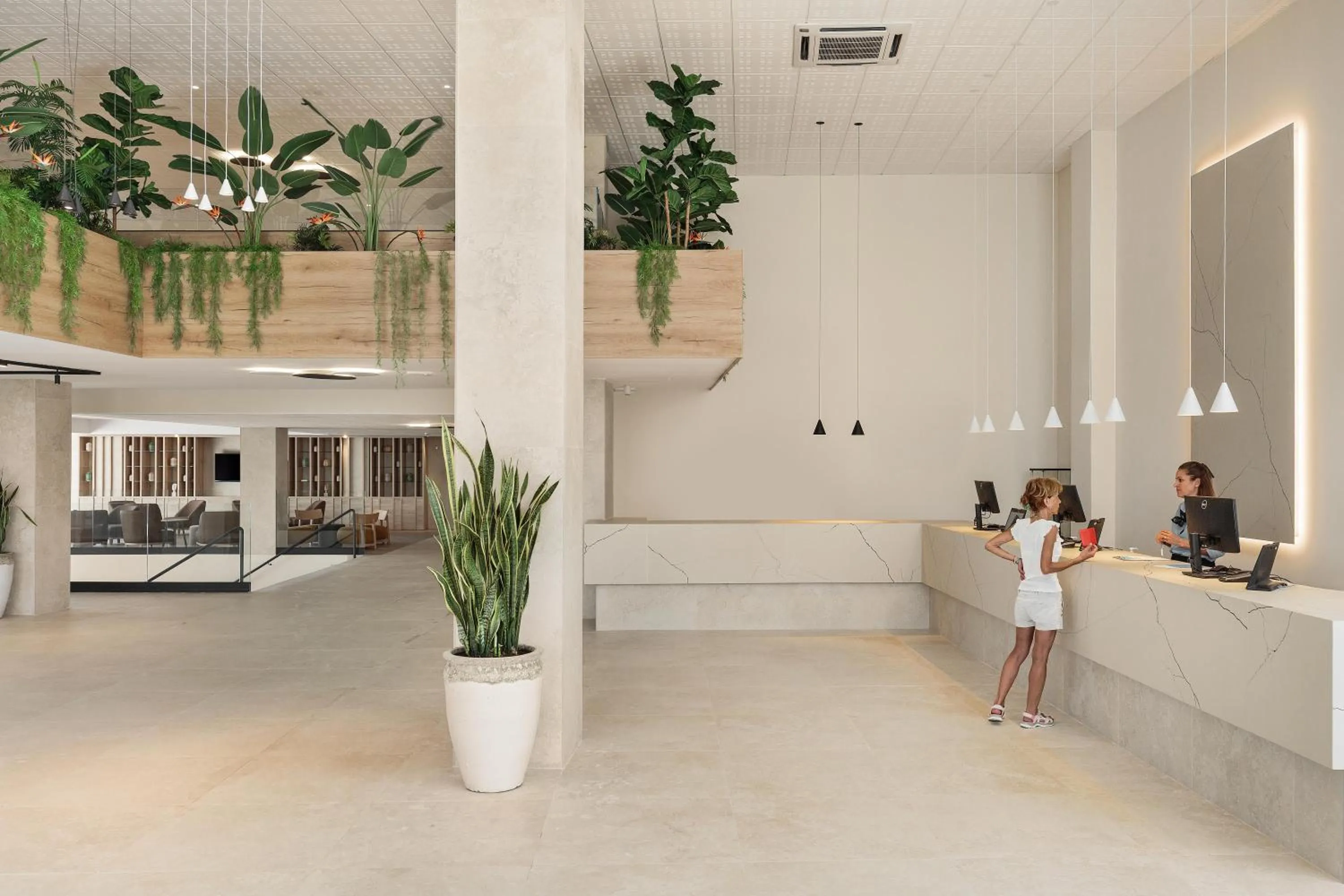 Lobby or reception in Hotel Best Oasis Tropical