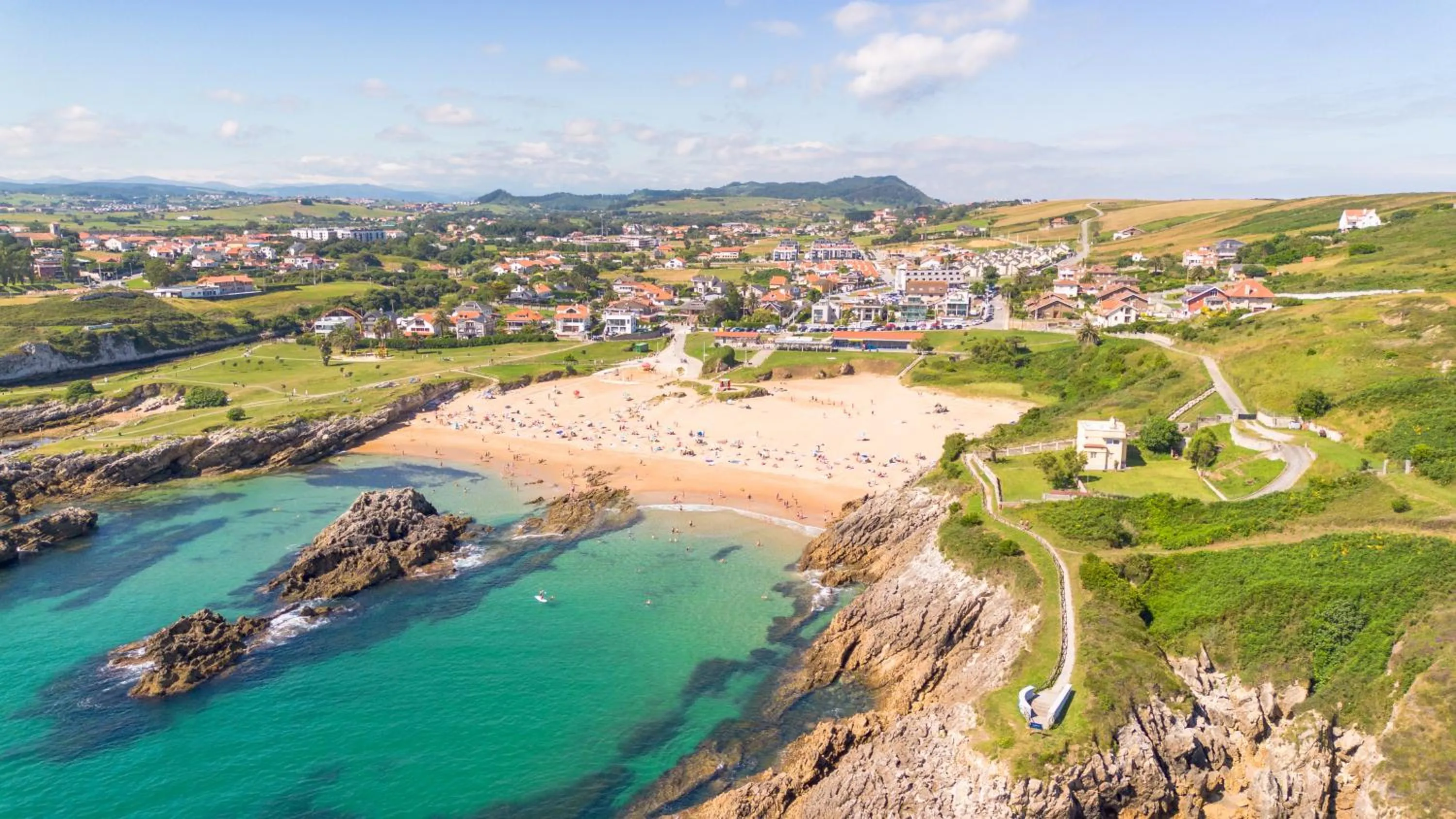 Landmark view in La marina sunset 3000