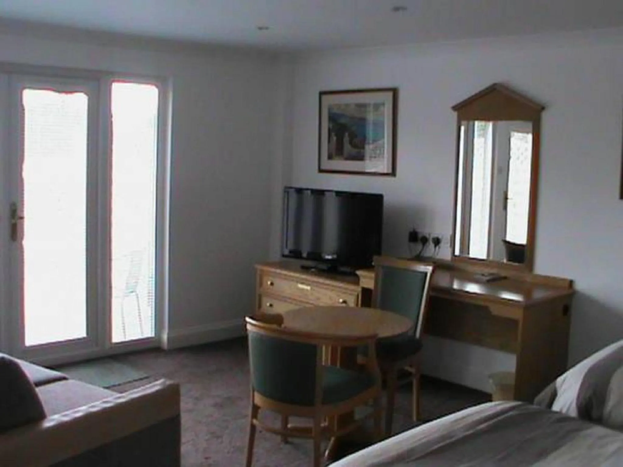 Bed in Annexe at Gosfield Lake