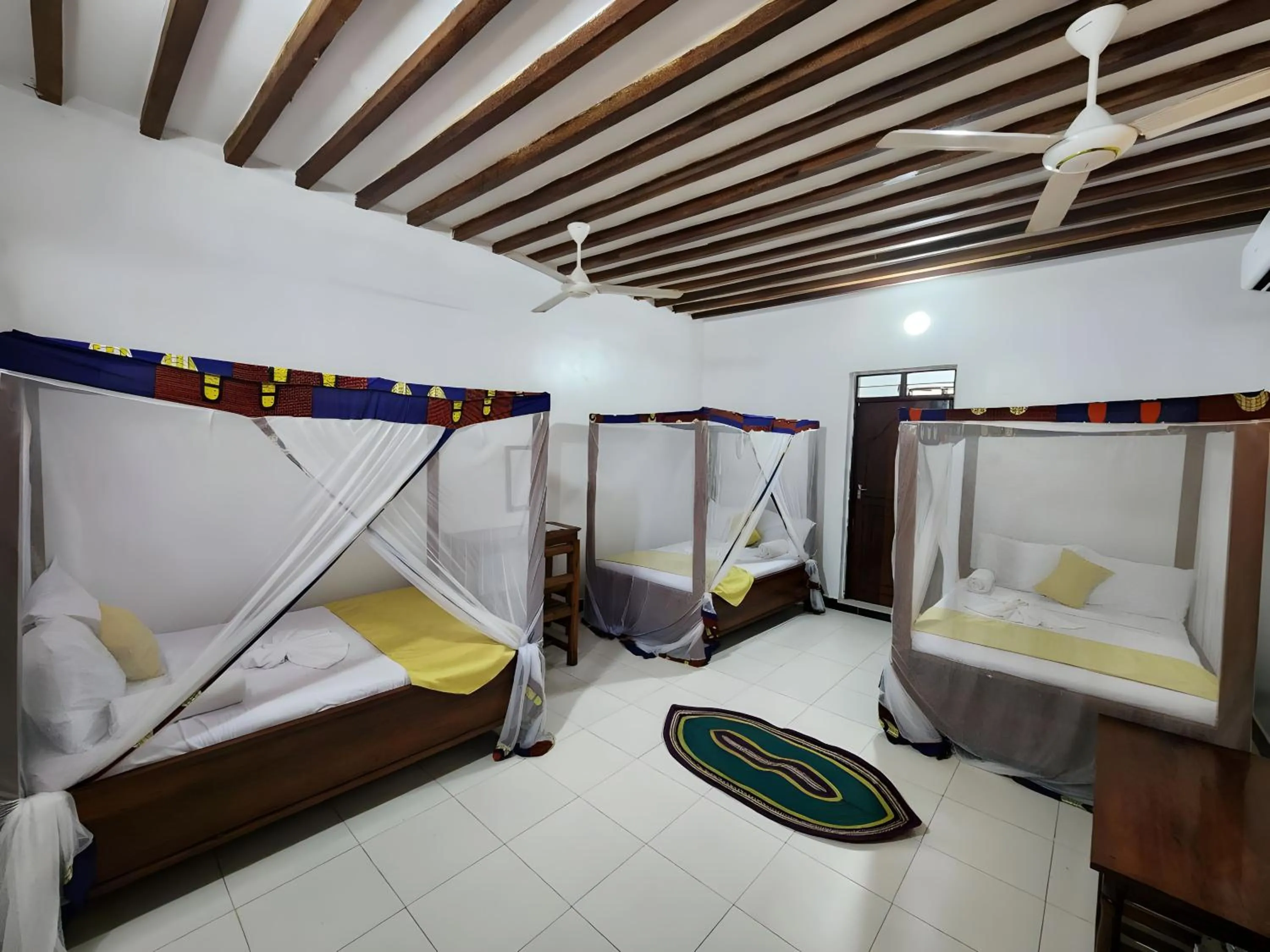 Bed in Seagull Nungwi Resort