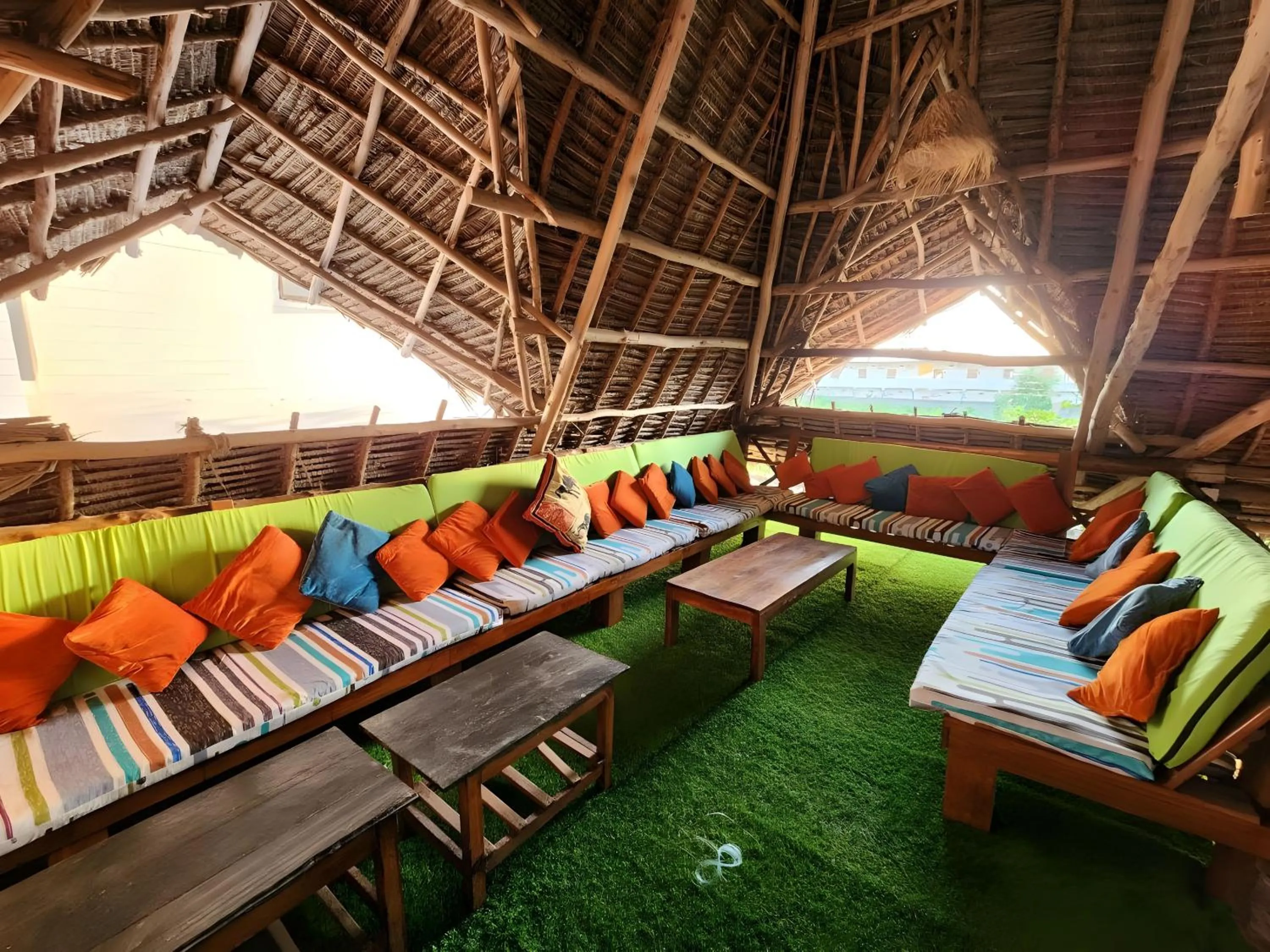 Seating area in Seagull Nungwi Resort