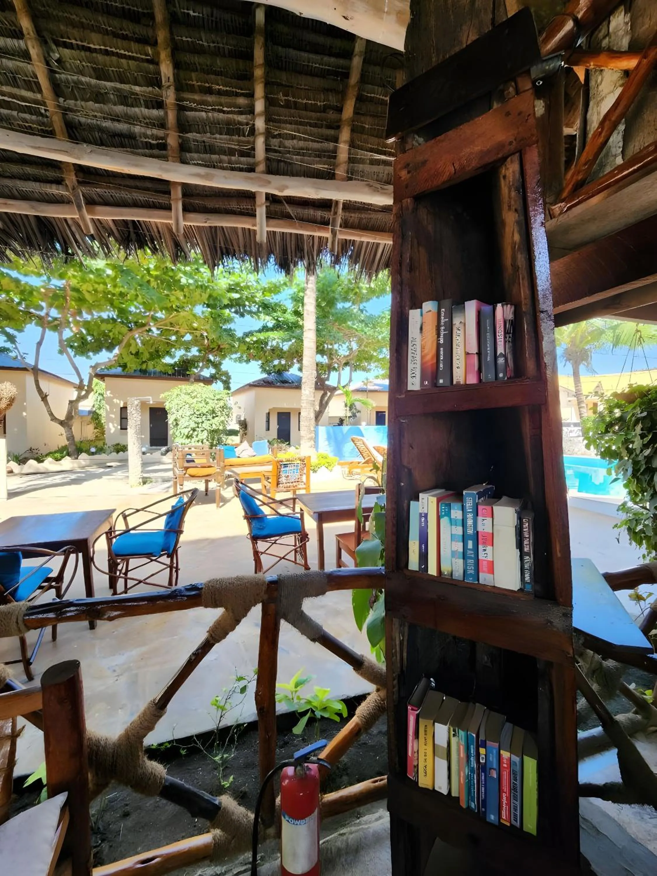 Library in Seagull Nungwi Resort