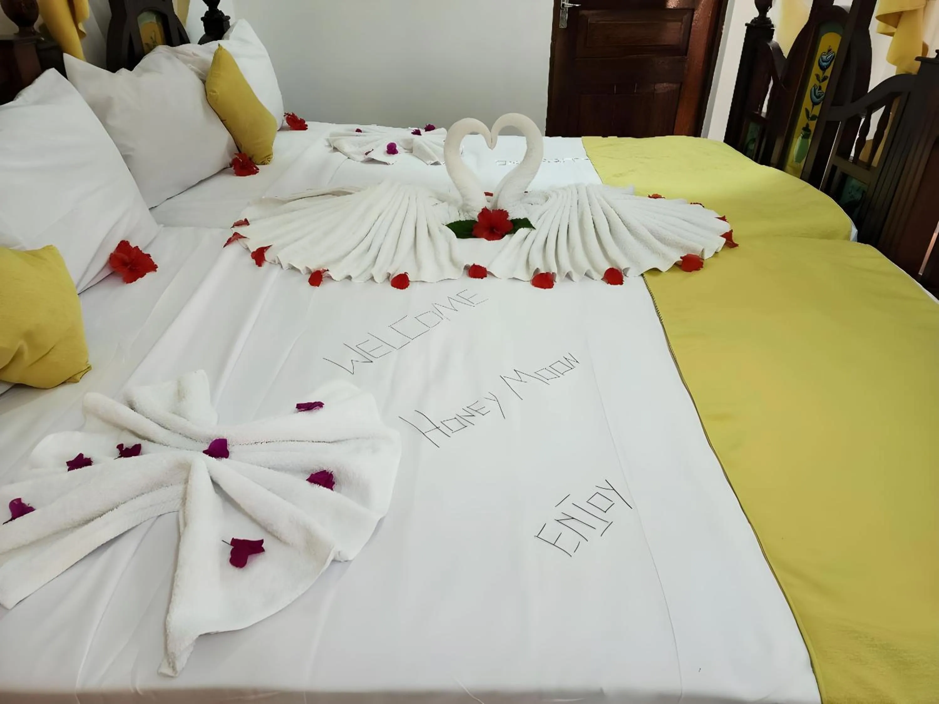 Bed in Seagull Nungwi Resort