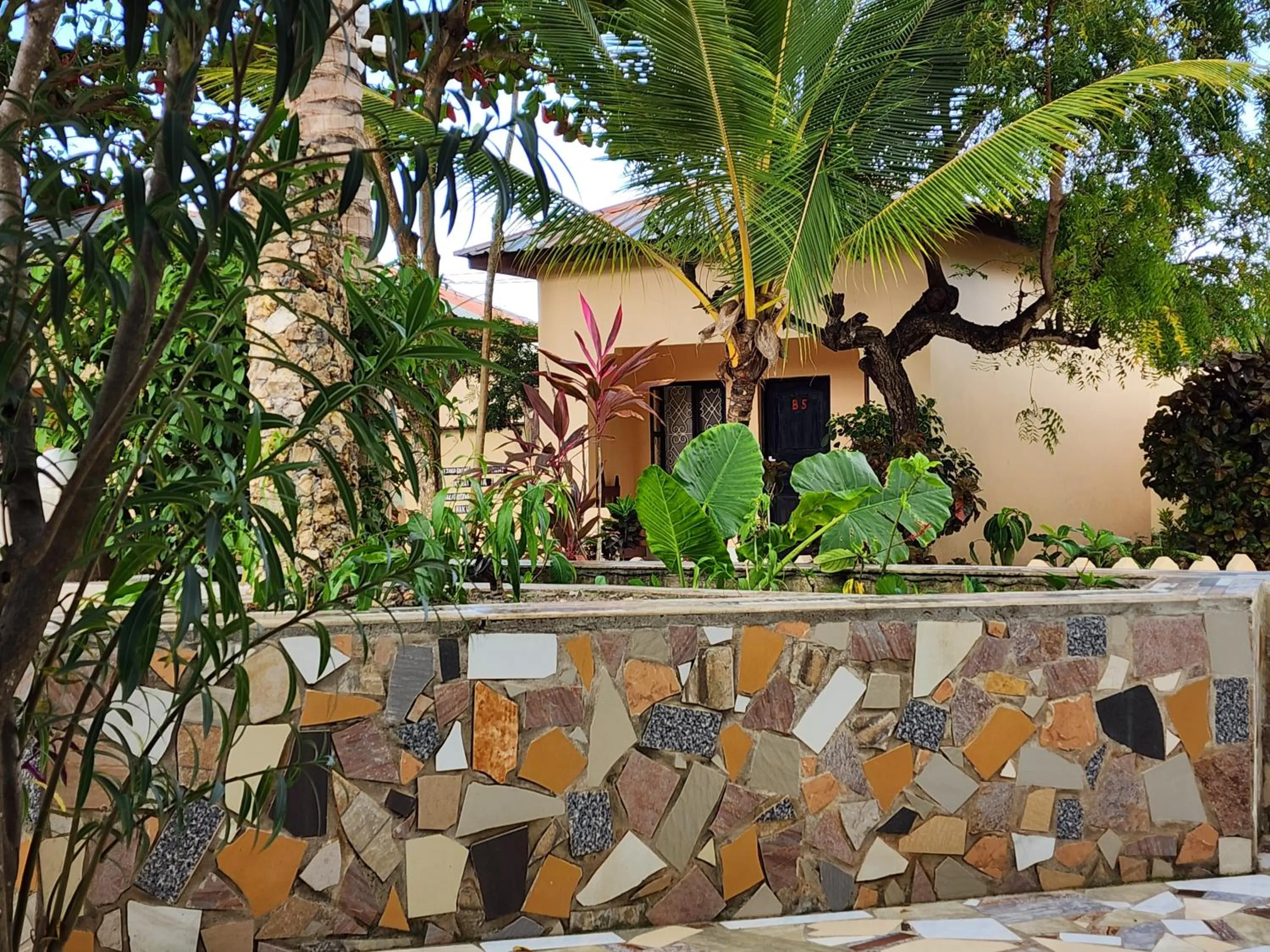 sunbed in Seagull Nungwi Resort