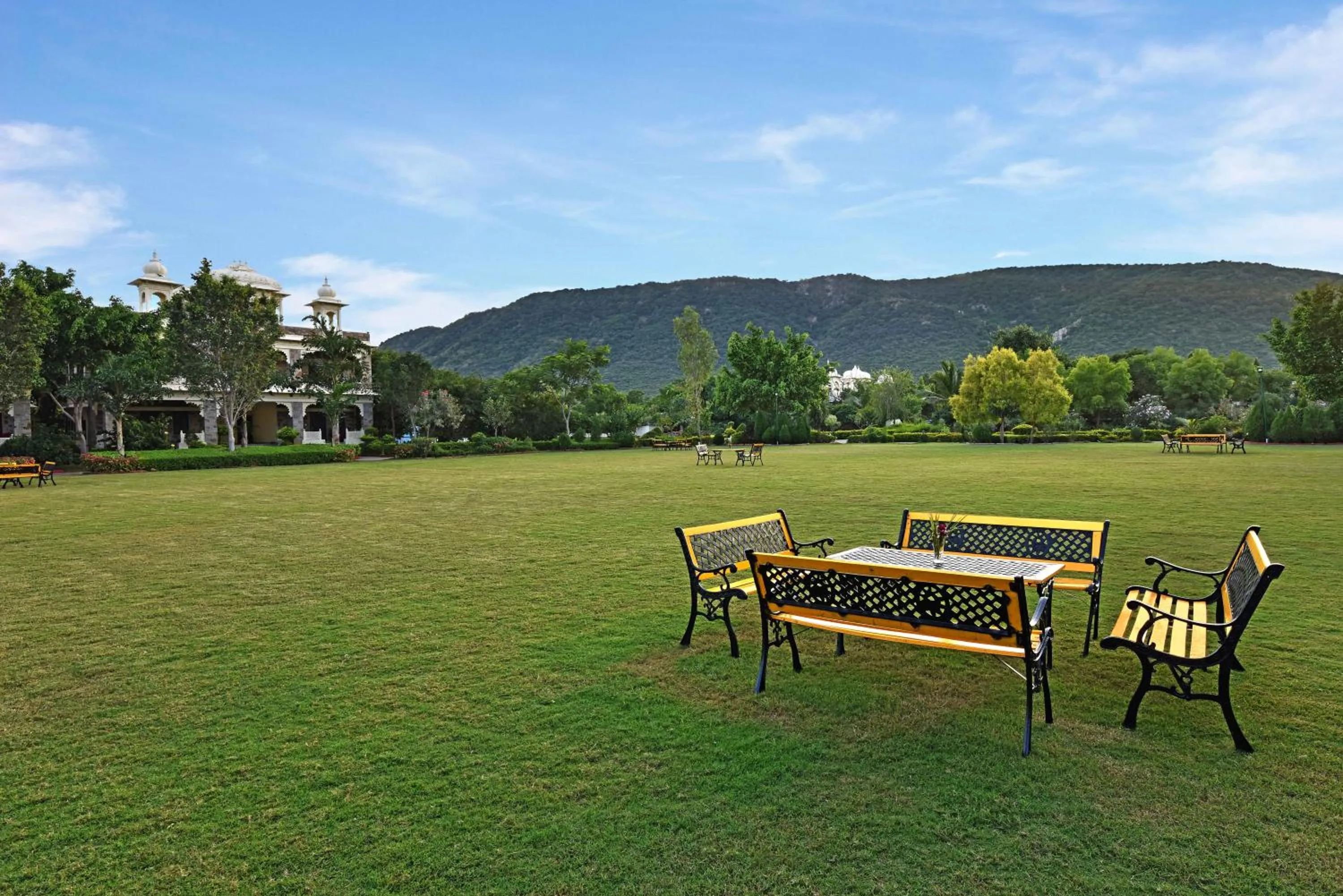 Garden view in The Udaibagh