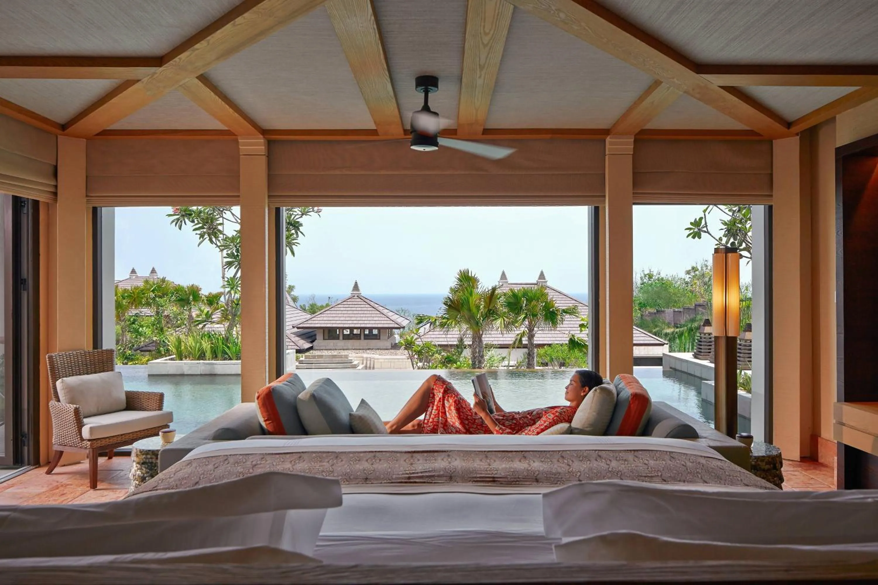 Bedroom, Bed in The Ritz-Carlton Bali