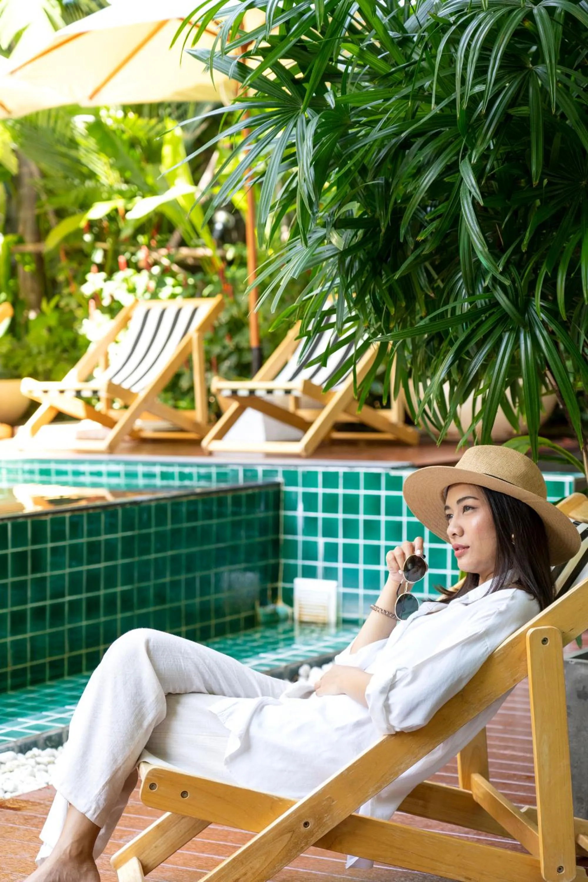 Balcony/Terrace in Buasri Boutique Patong