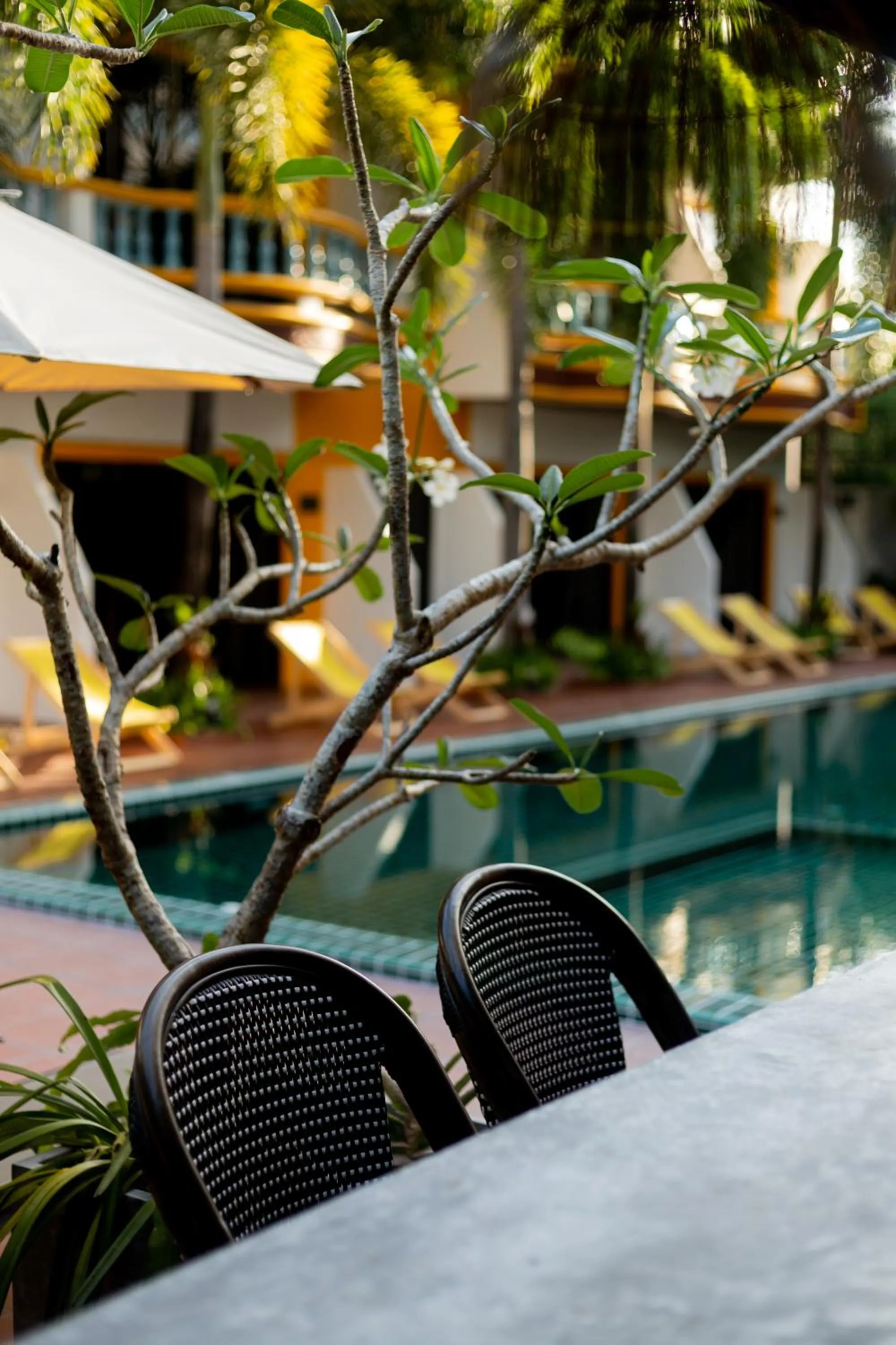 Swimming pool in Buasri Boutique Patong