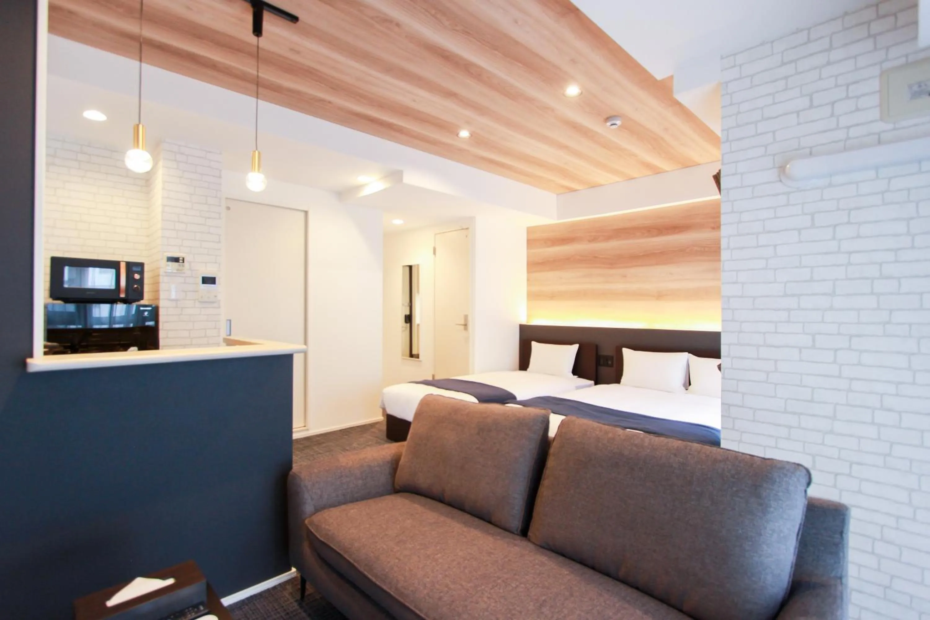 Photo of the whole room, Bed in Grand Prime HAKATA HOTEL