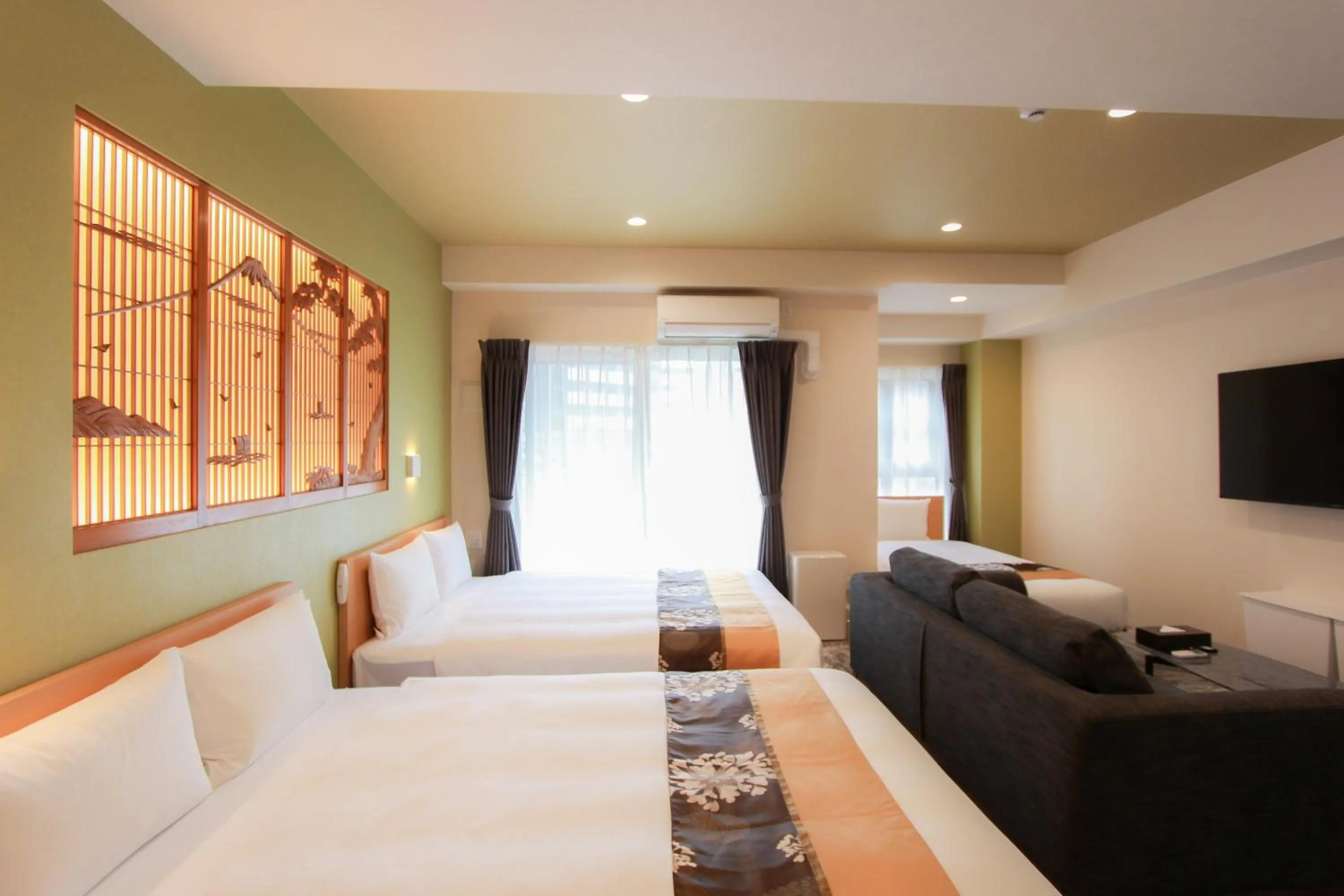 Photo of the whole room, Bed in Grand Prime HAKATA HOTEL