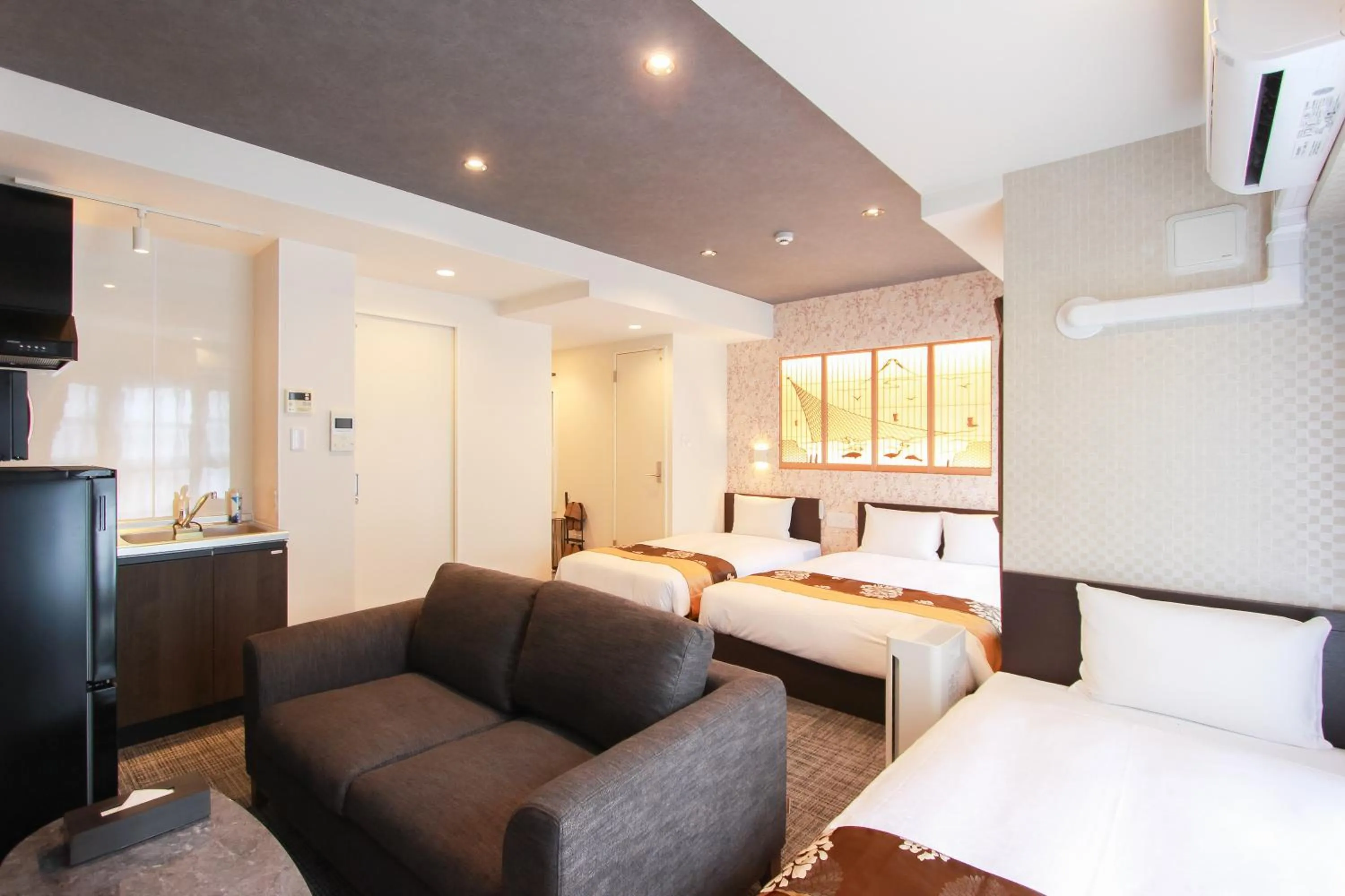 Photo of the whole room, Bed in Grand Prime HAKATA HOTEL