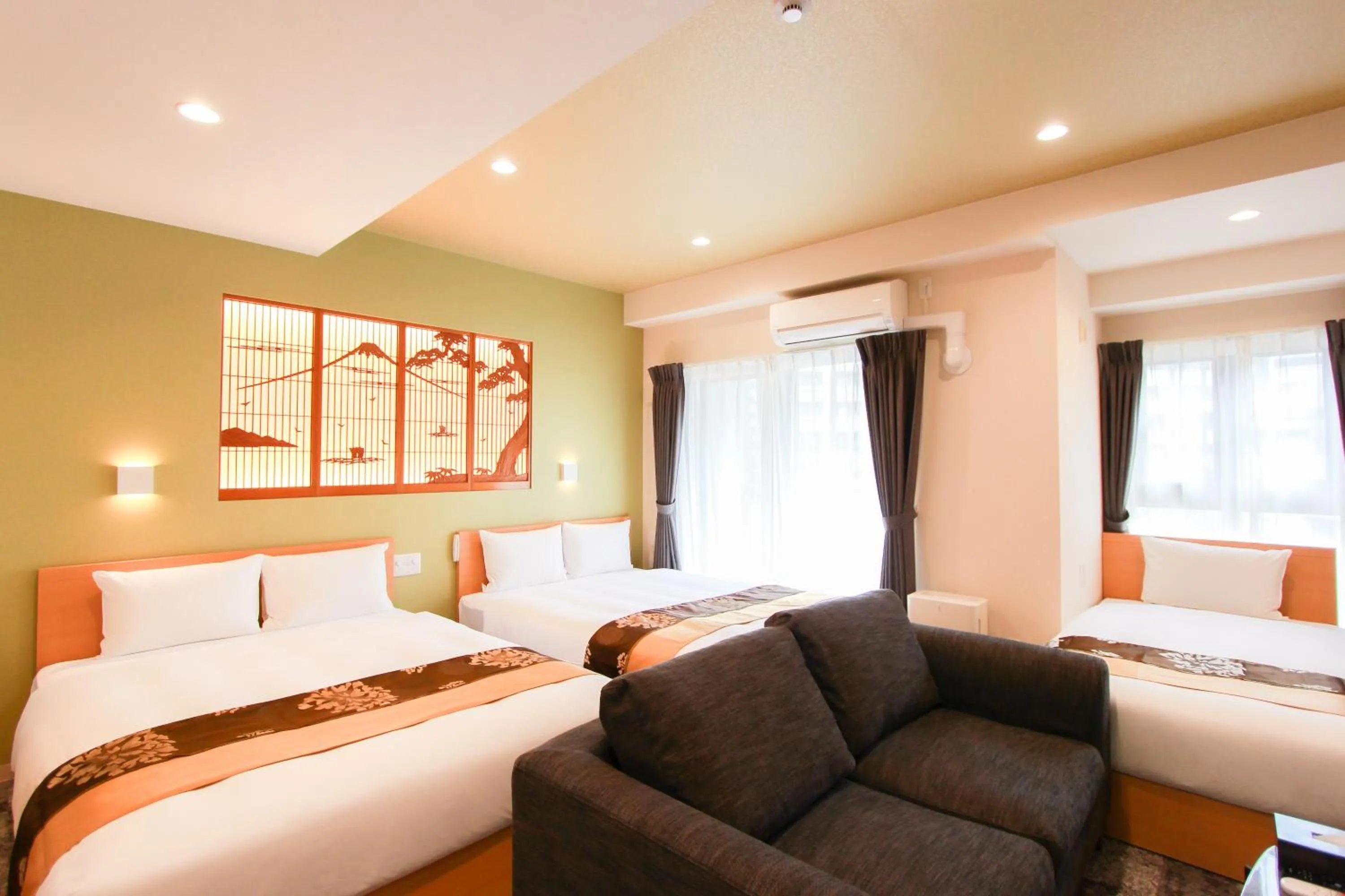 Photo of the whole room, Bed in Grand Prime HAKATA HOTEL