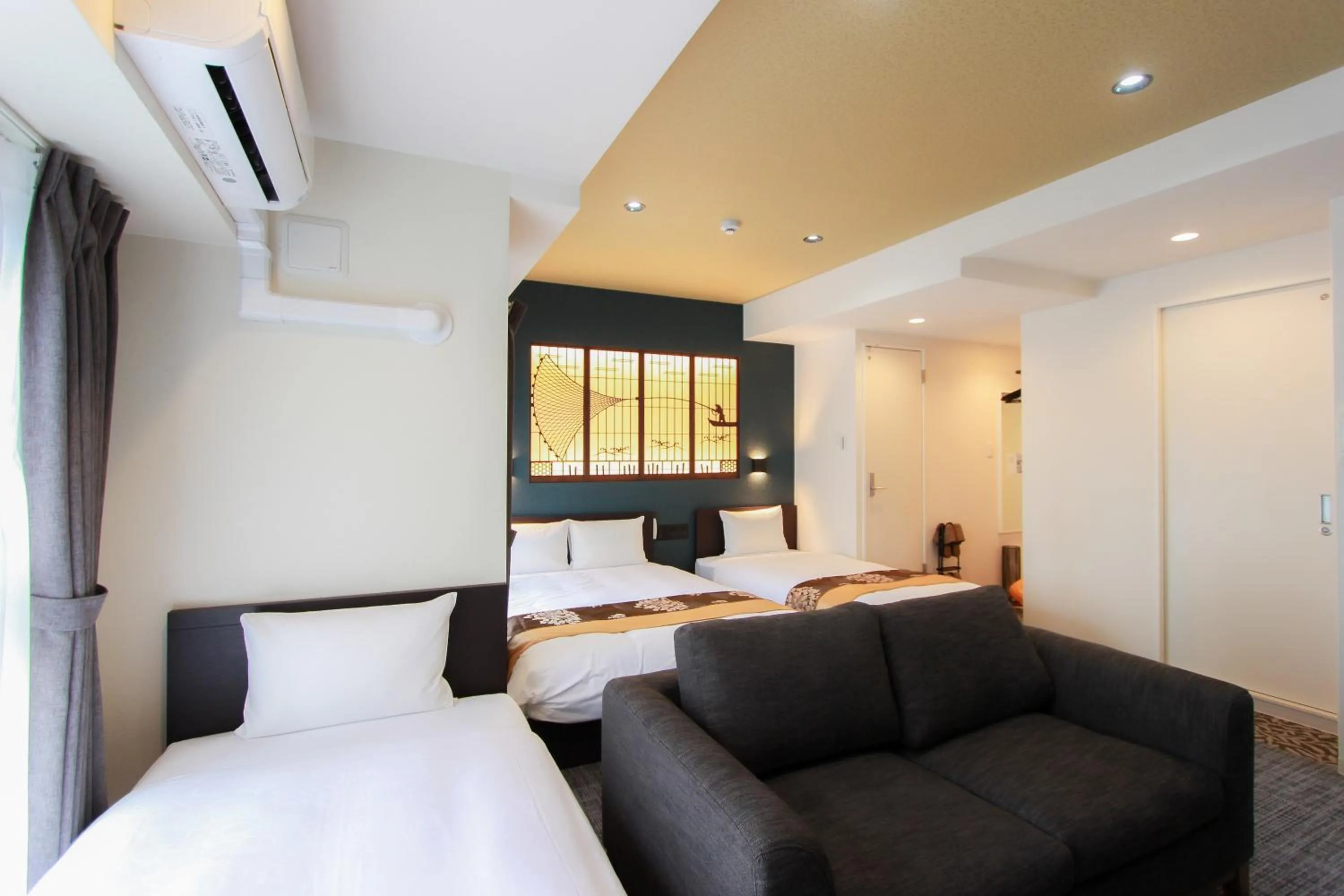 Photo of the whole room, Bed in Grand Prime HAKATA HOTEL