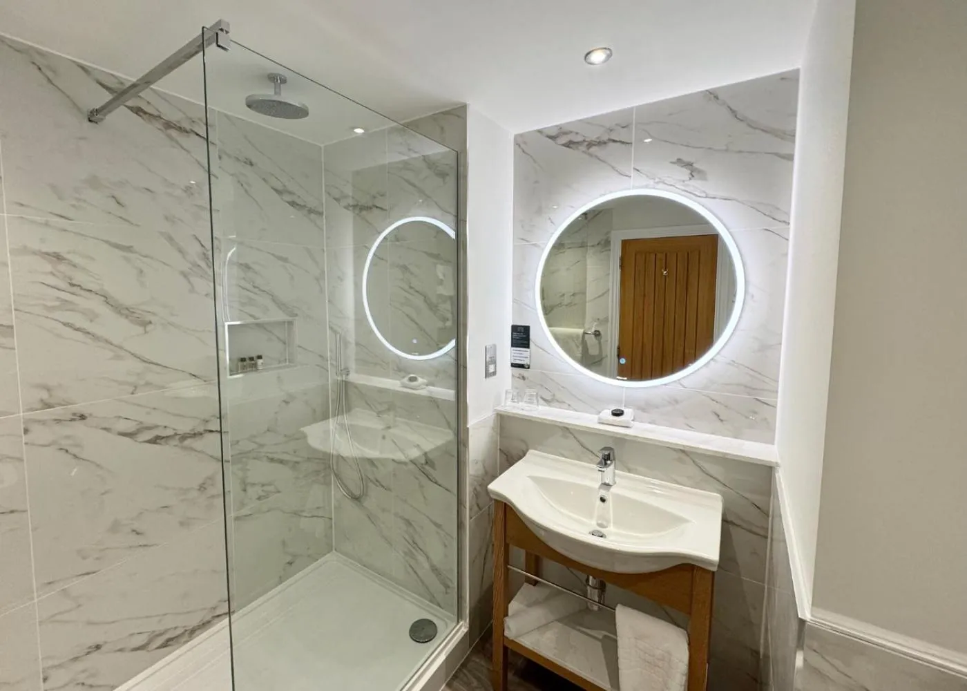 Shower in Carden Park Hotel, Golf Resort and Spa