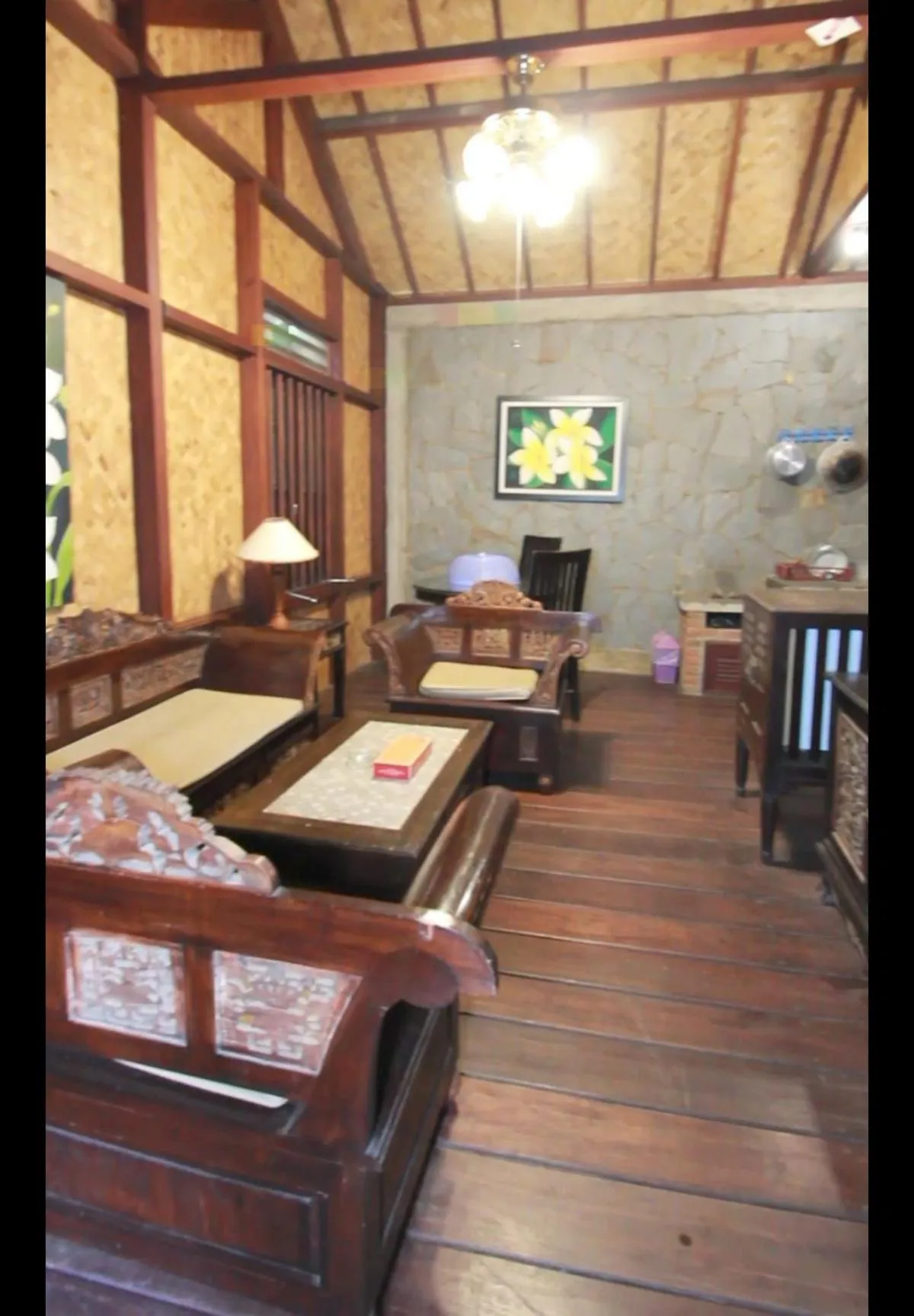 Bed in Resort Prima Sangkanhurip