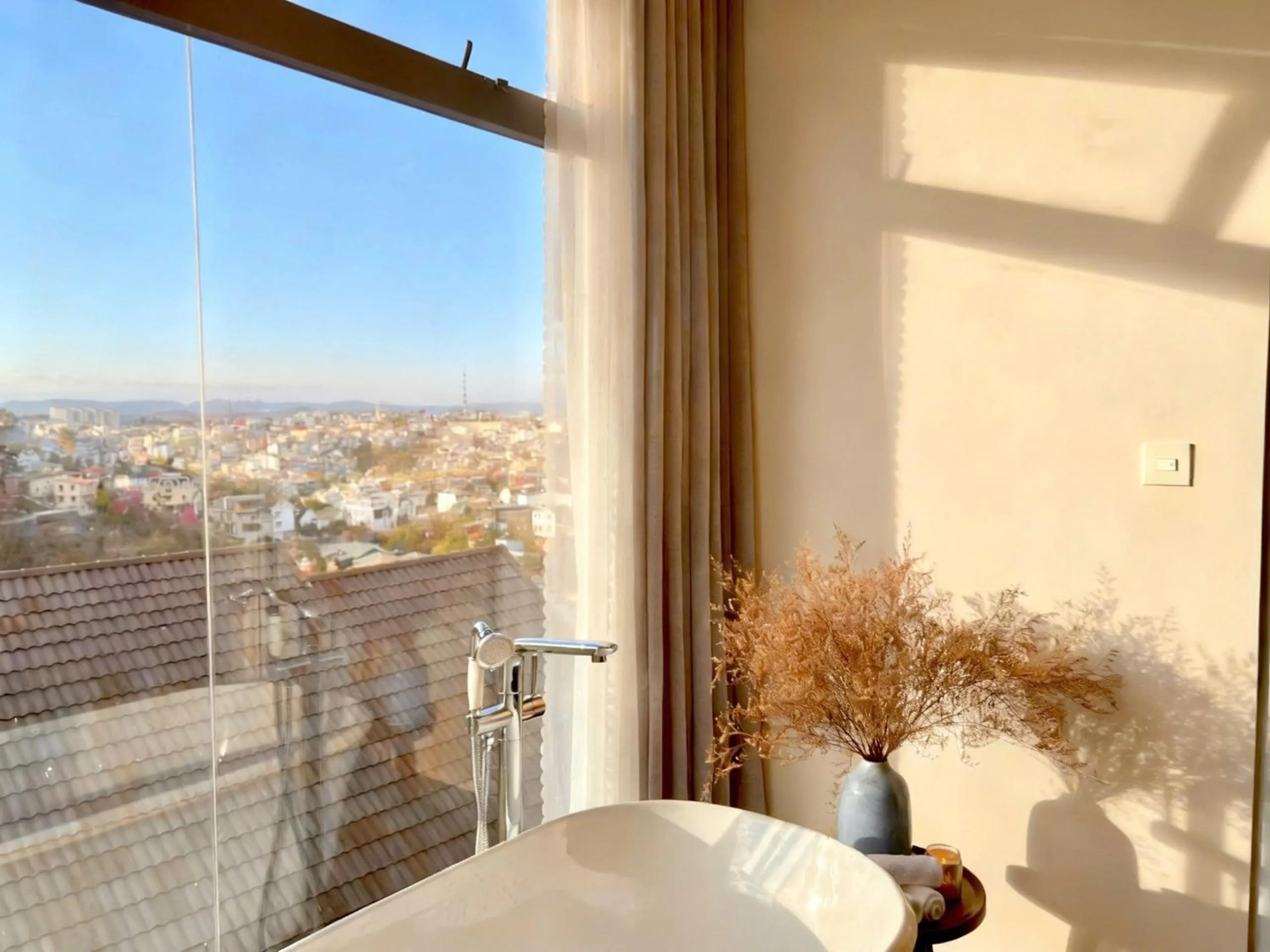 City view in The Manor Villas Da Lat