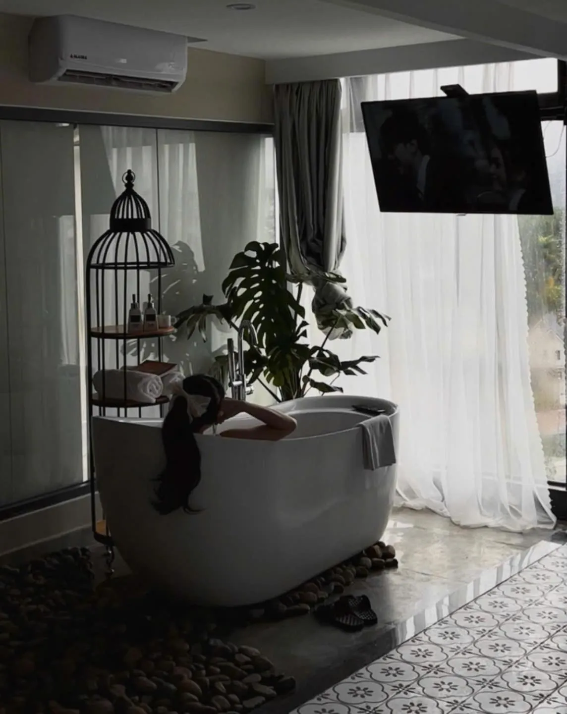 Bath in The Manor Villas Da Lat