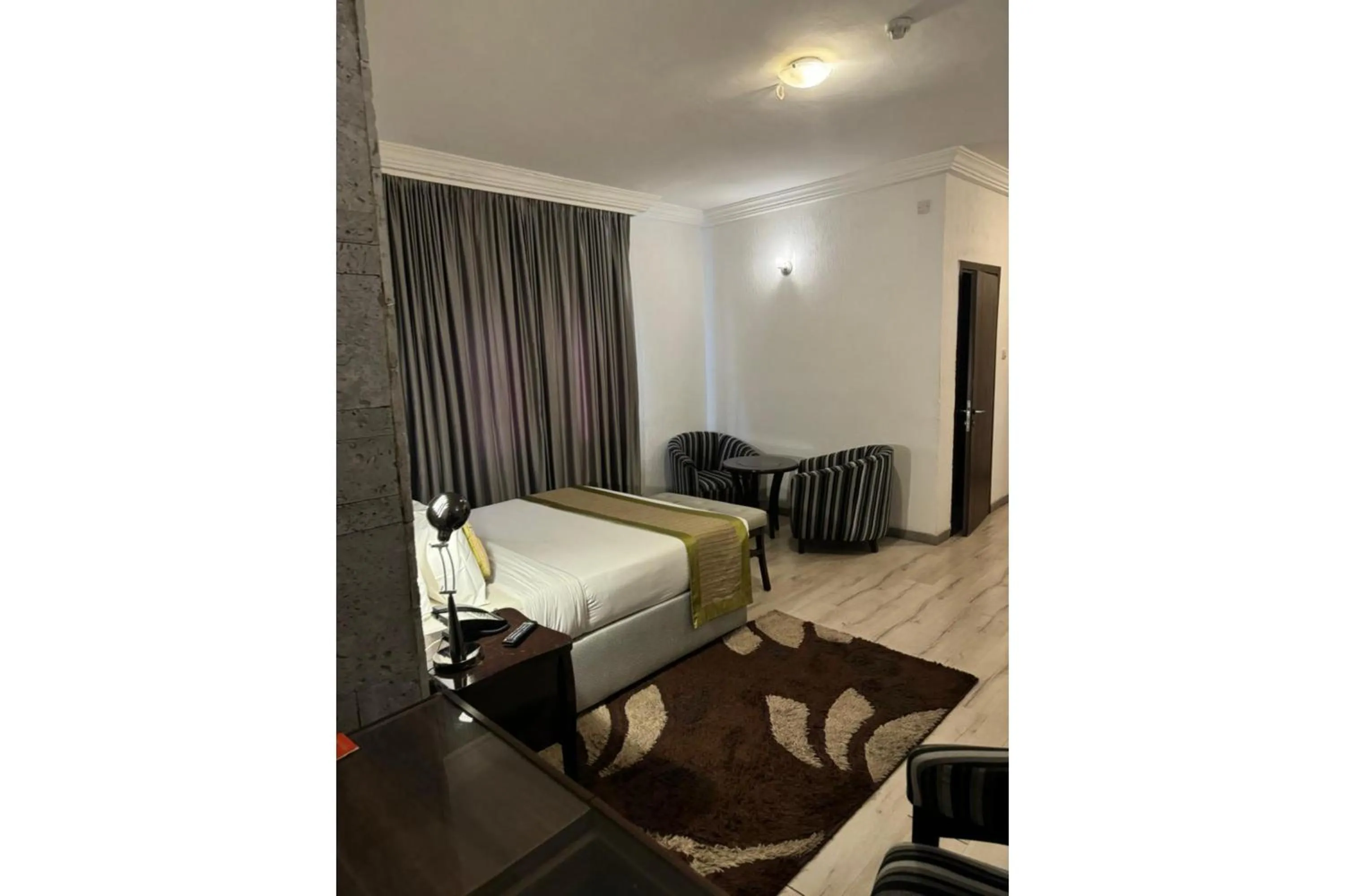 Bed in Sun Heaven Hotel & Resort Abuja