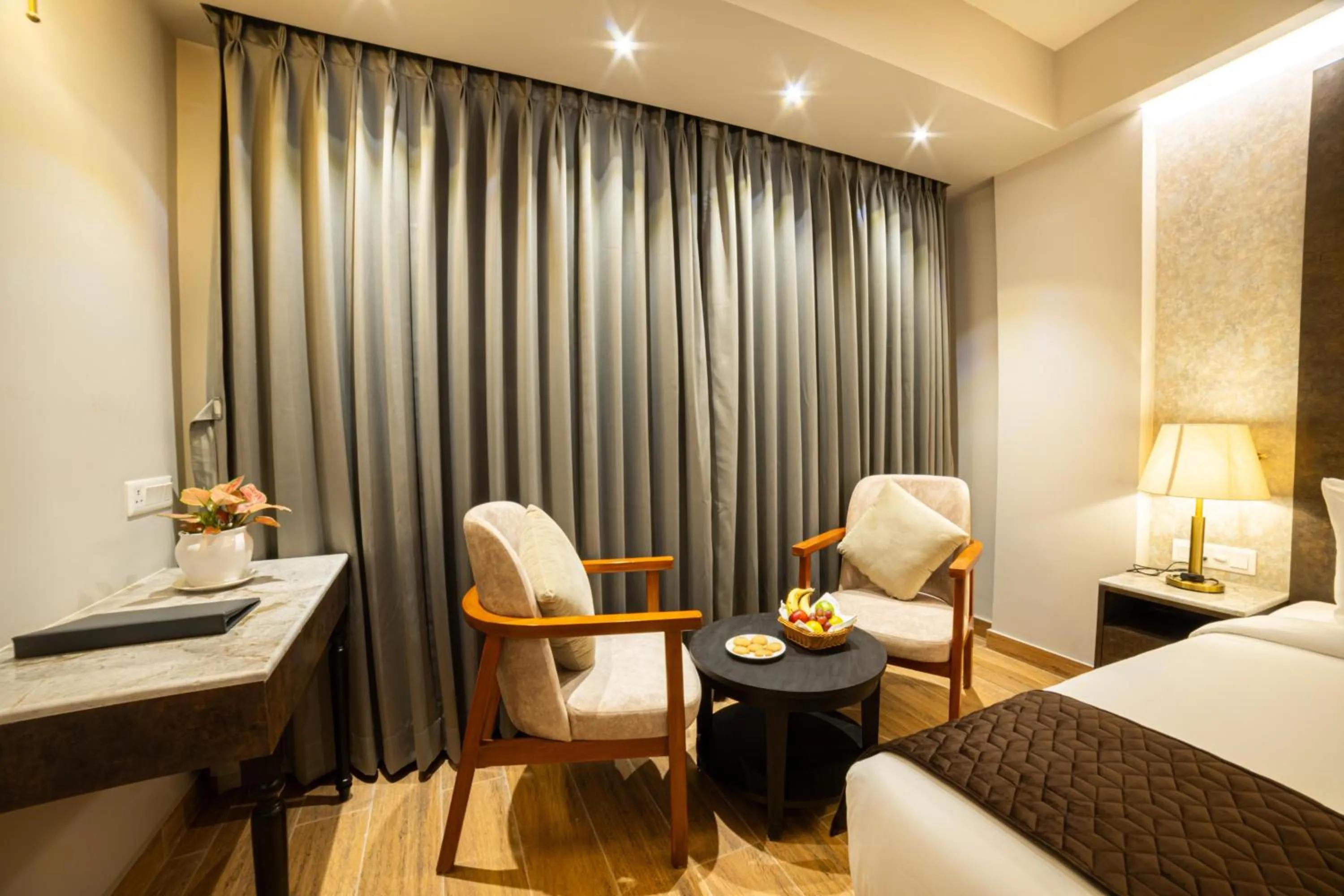 Bed in NORTHIN Hotel Kolkata Airport