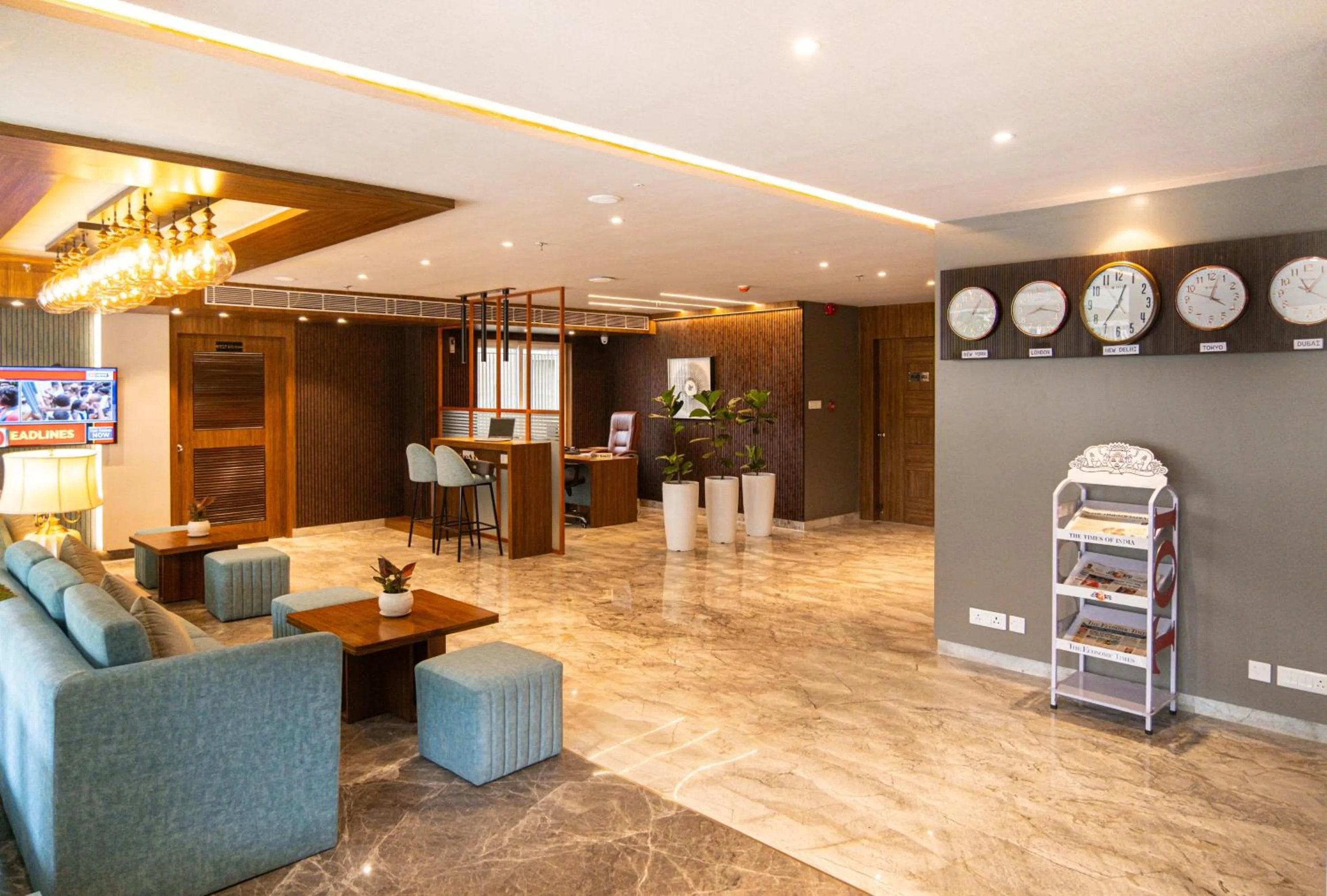 Lobby or reception in NORTHIN Hotel Kolkata Airport