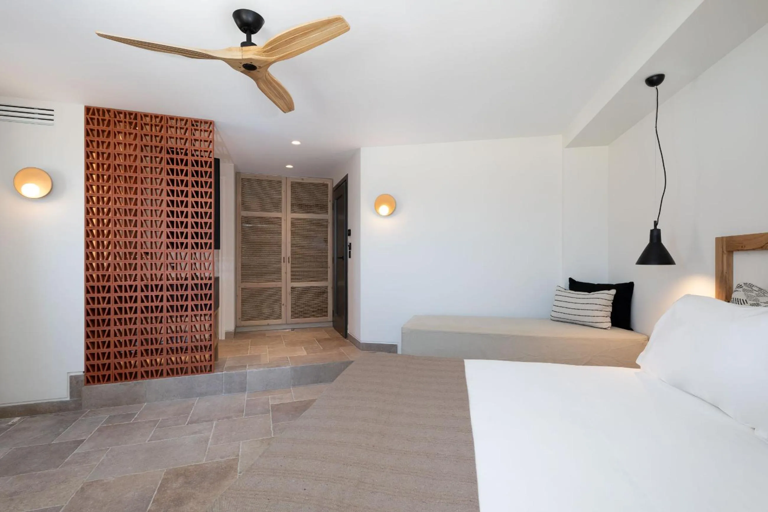 Photo of the whole room, Bed in Klοstrá