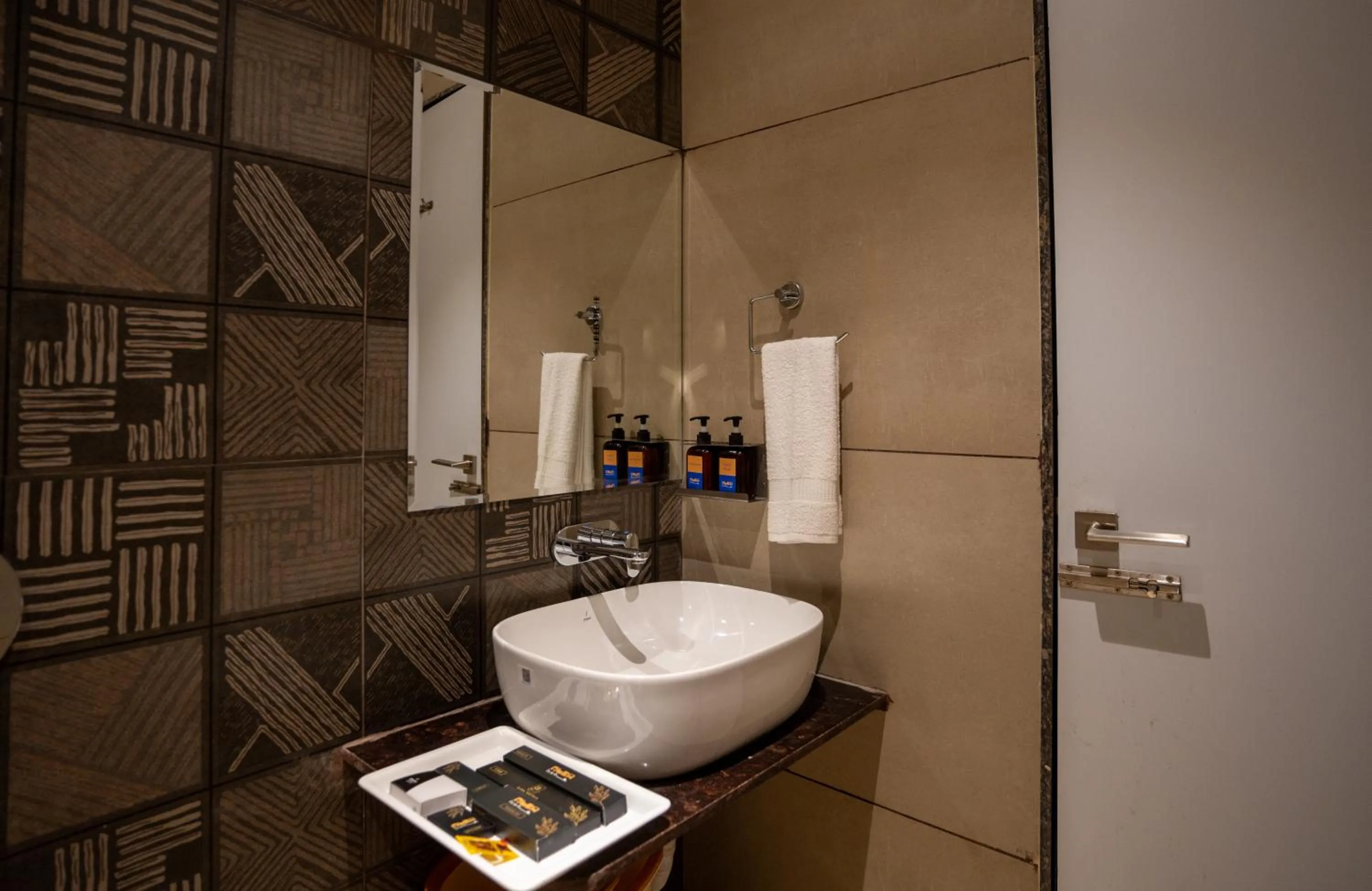 Bathroom in Pravasa Stay Near Luv Kush Square