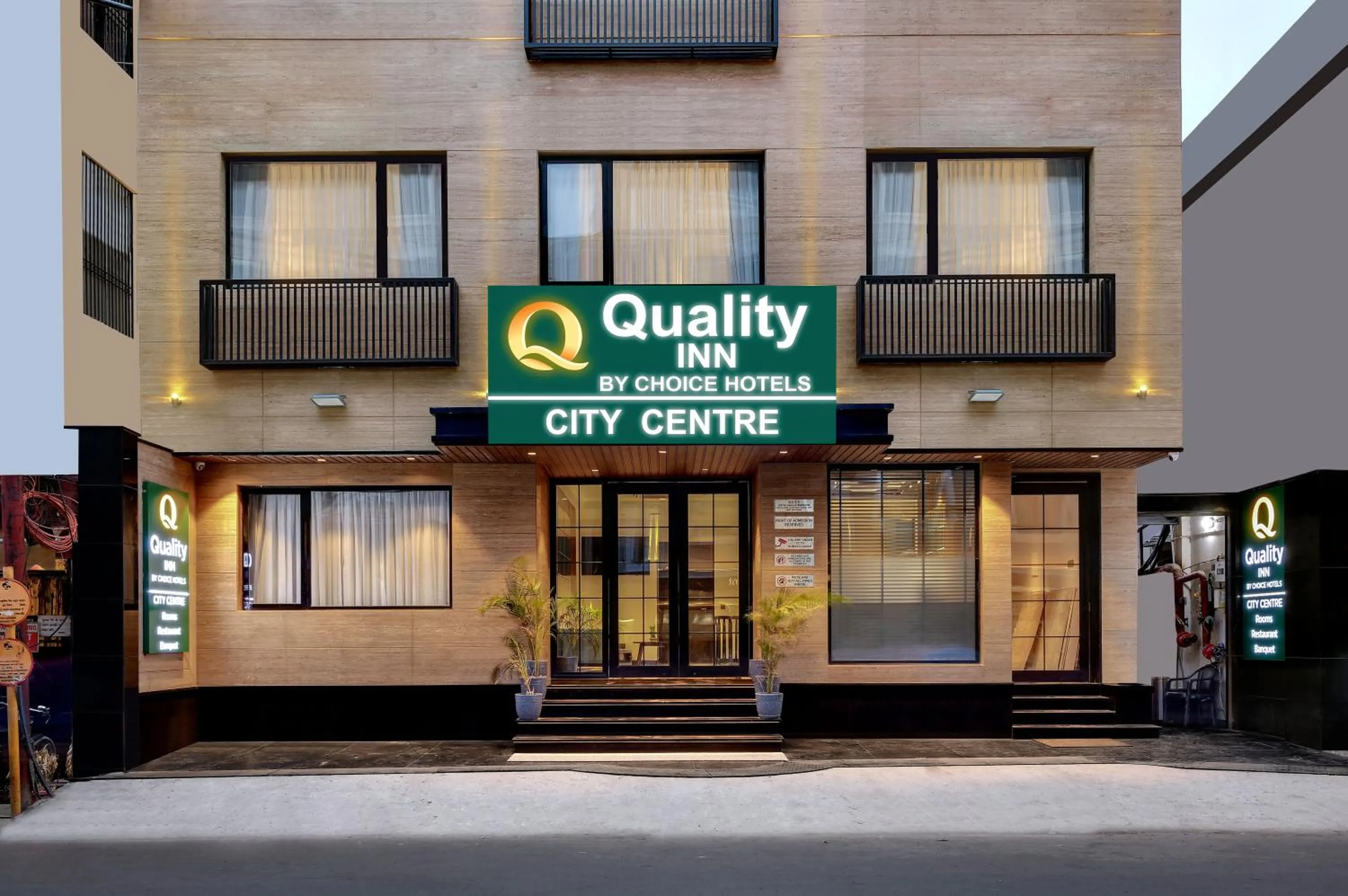 Property building in Quality Inn City Centre Varanasi