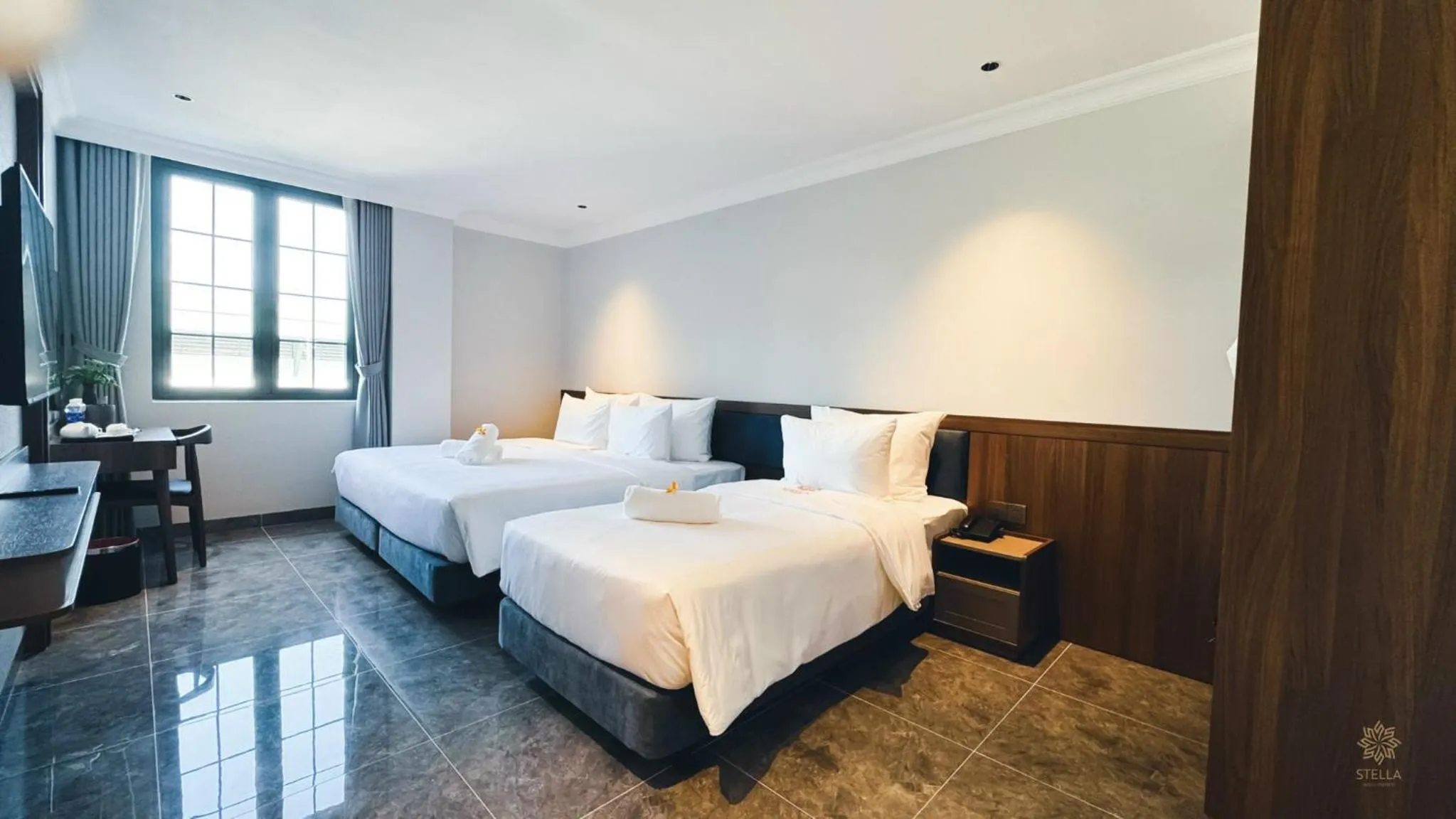 Bedroom, Bed in STELLA Hotel & Apartment