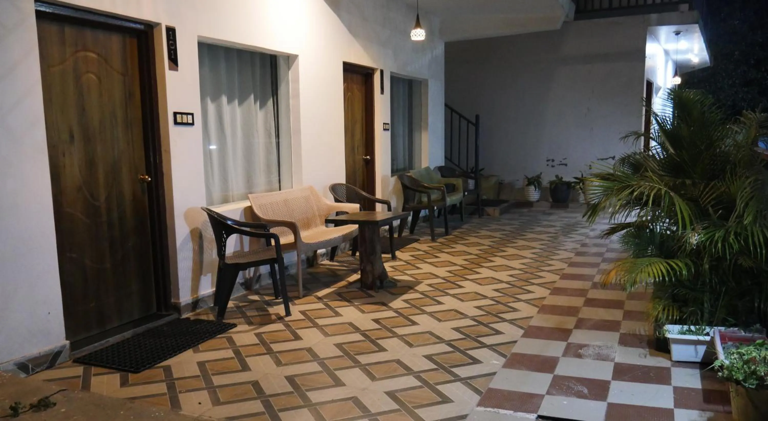 Seating area in Cloud Forest