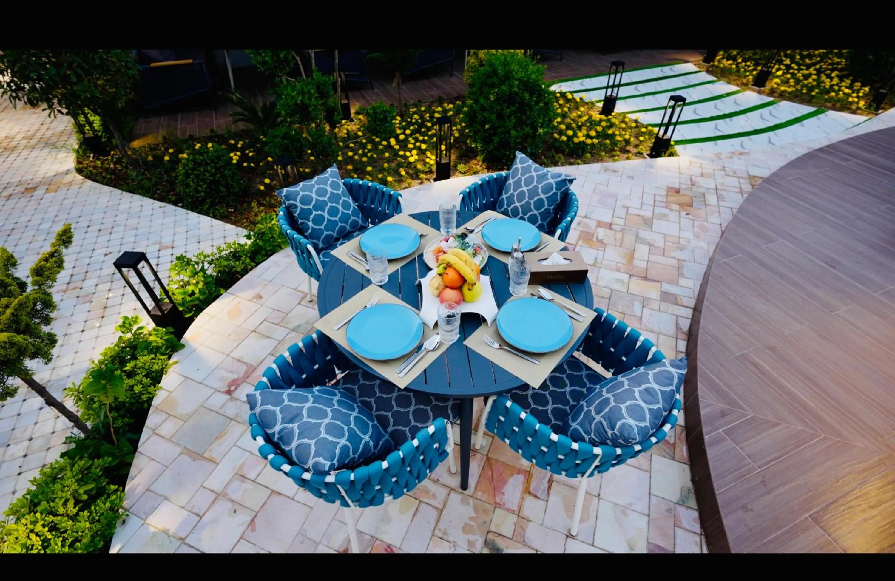 Patio in Kiropol Hotel & Restaurant