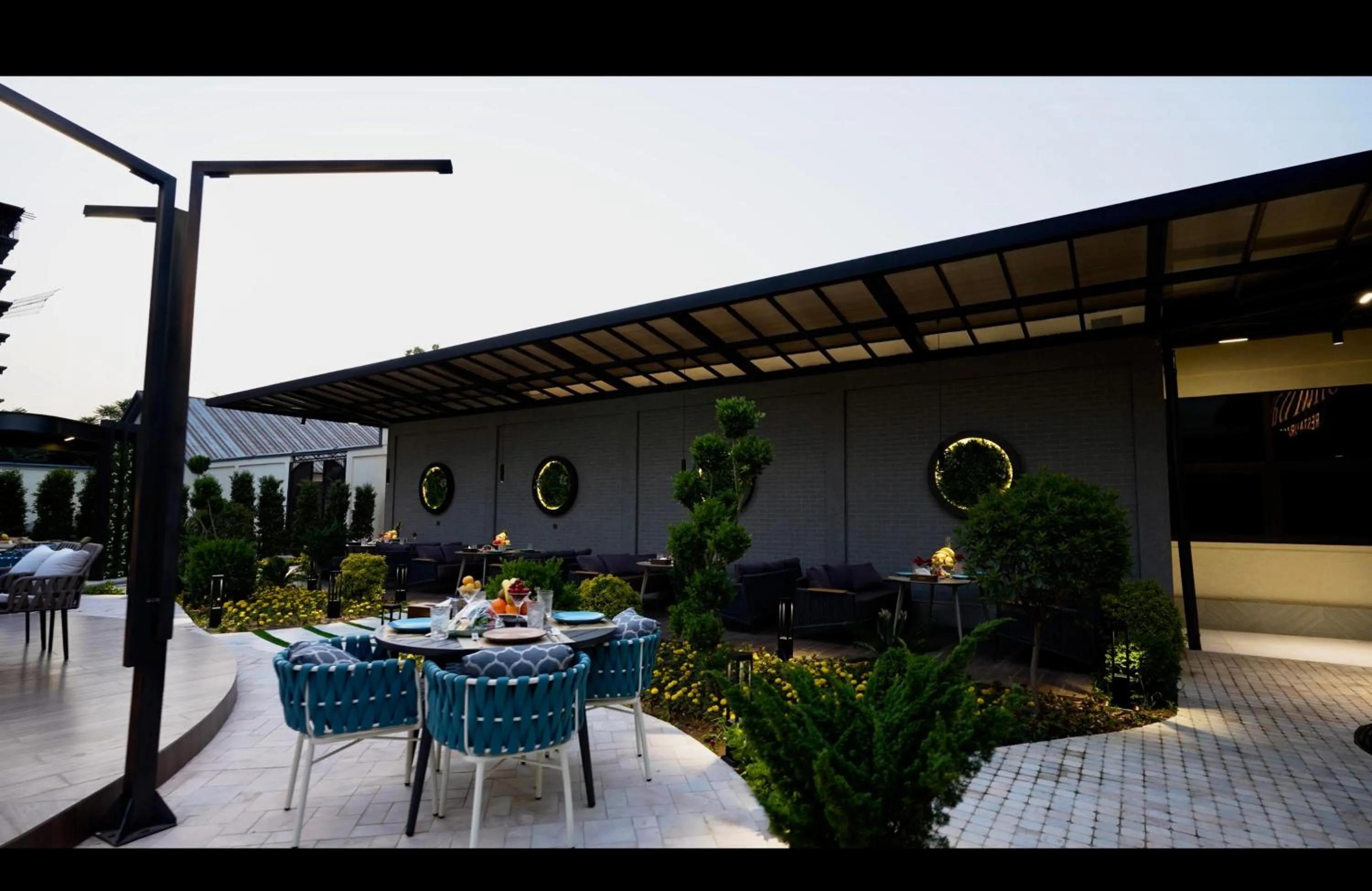 Patio in Kiropol Hotel & Restaurant