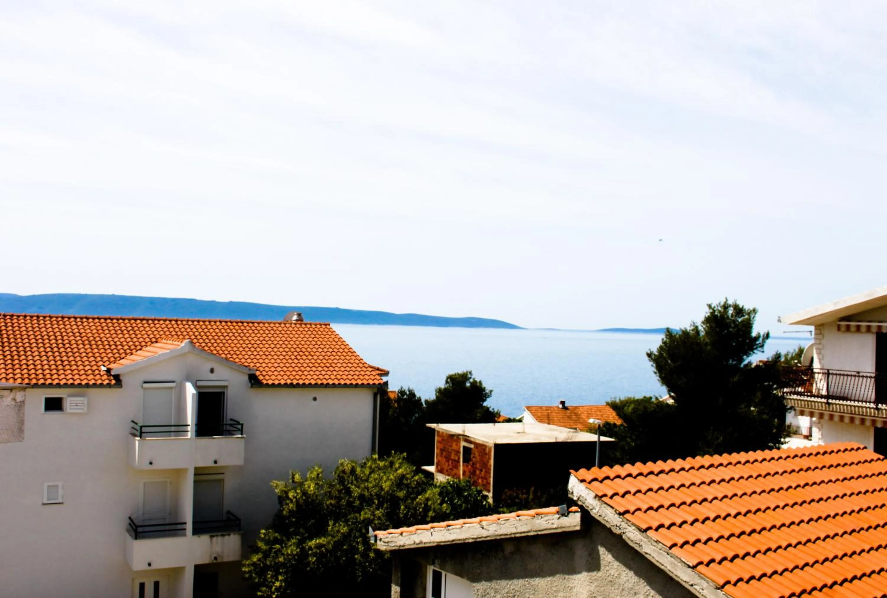 Sea view in Apartments Niko