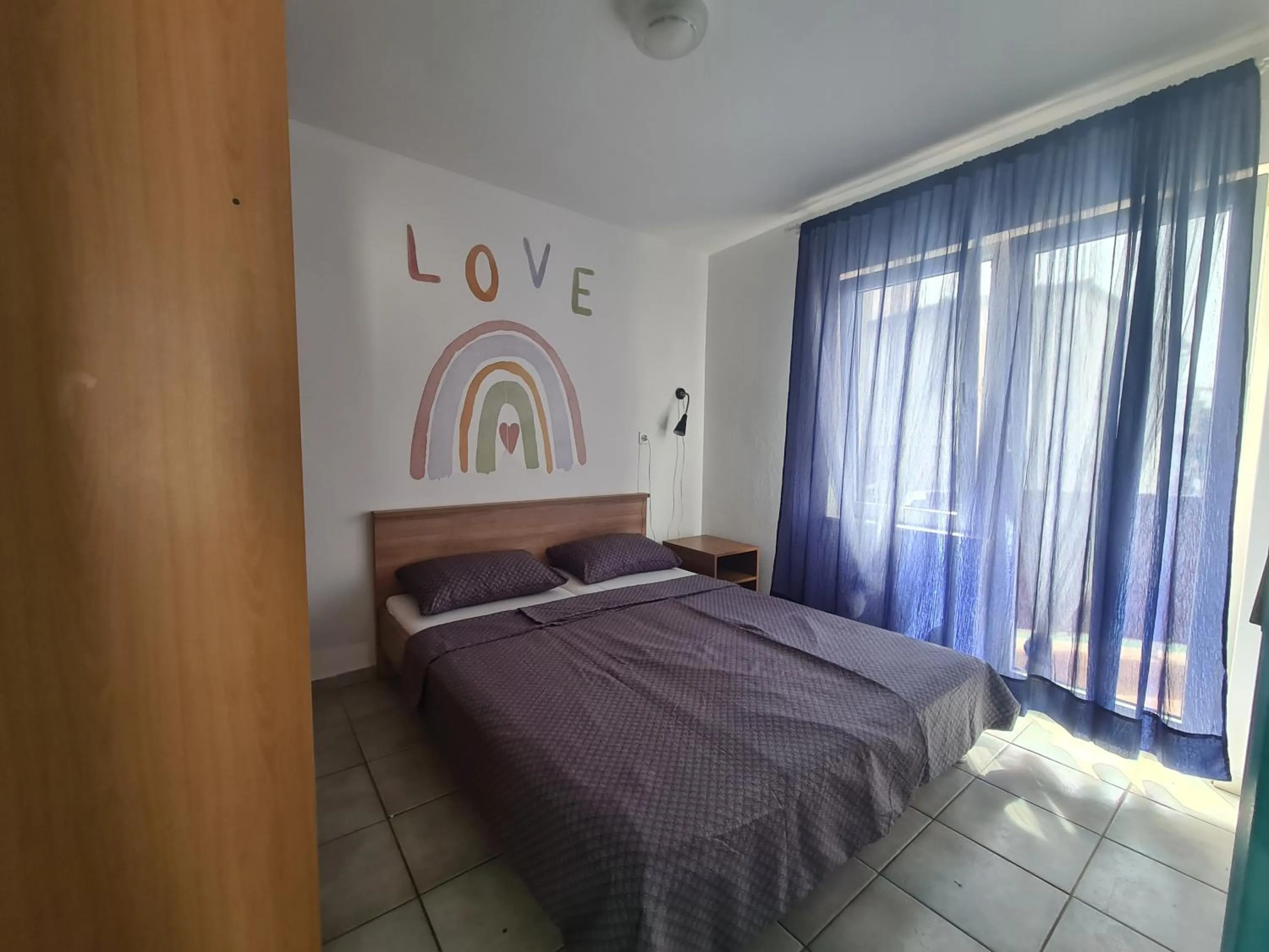 Bedroom, Bed in Apartments Niko